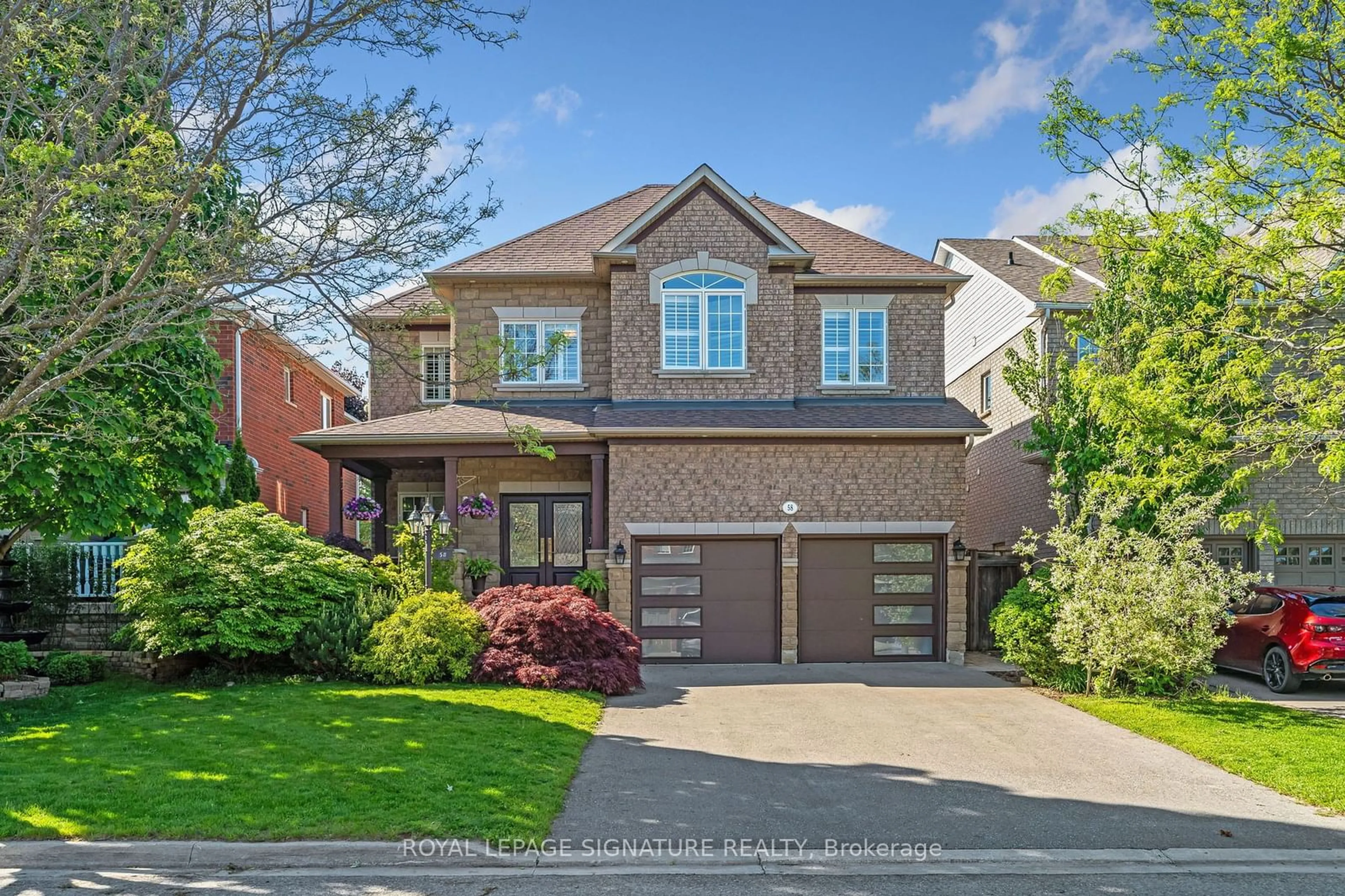 Home with brick exterior material, street for 58 Stonebrook Cres, Halton Hills Ontario L7G 6E5