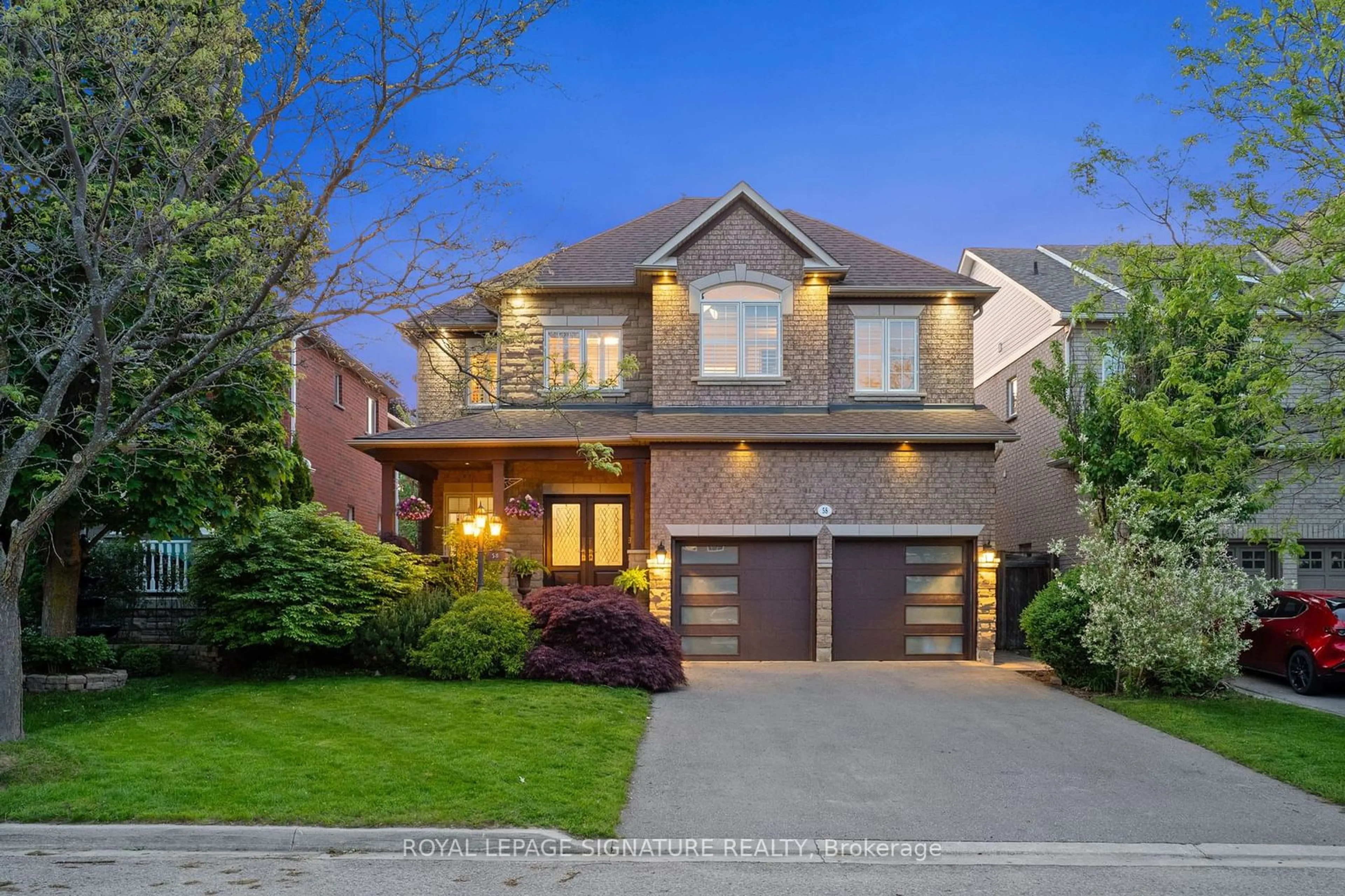 Home with brick exterior material, street for 58 Stonebrook Cres, Halton Hills Ontario L7G 6E5