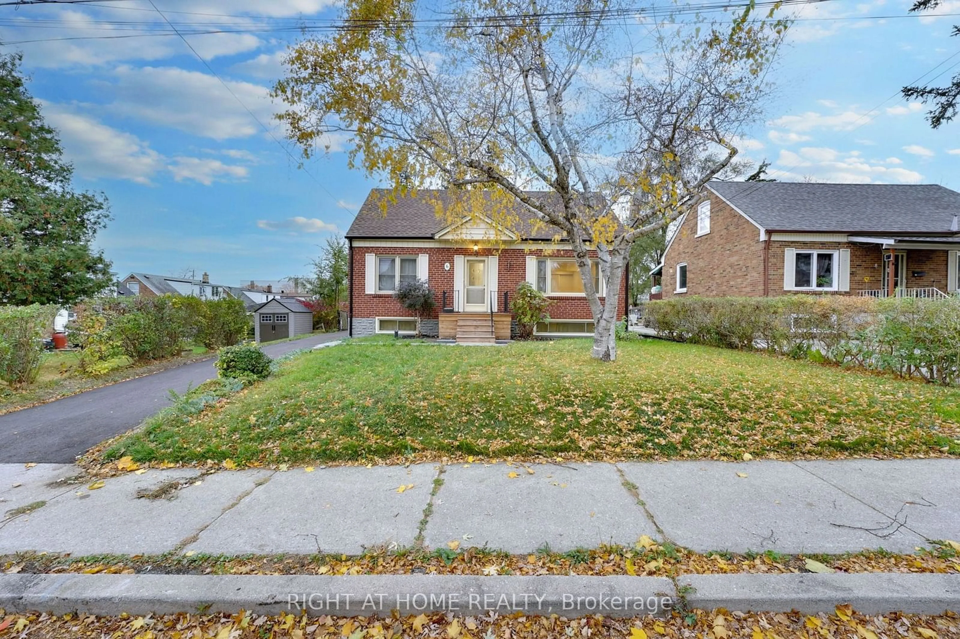 Home with brick exterior material, street for 6 Adele Ave, Toronto Ontario M3L 1J1