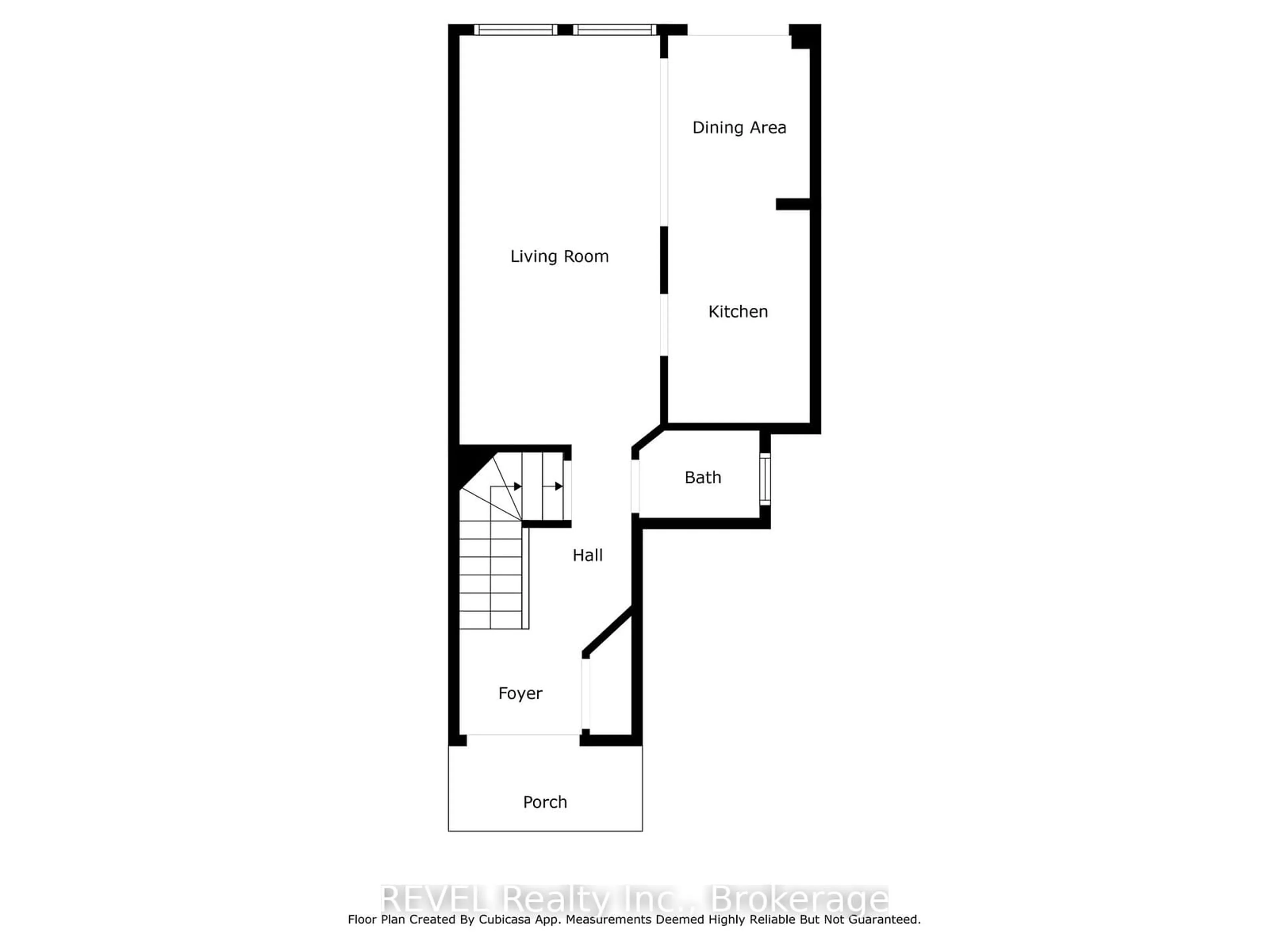 Floor plan for 92 Goldenlight Circ #11, Brampton Ontario L6X 4N6