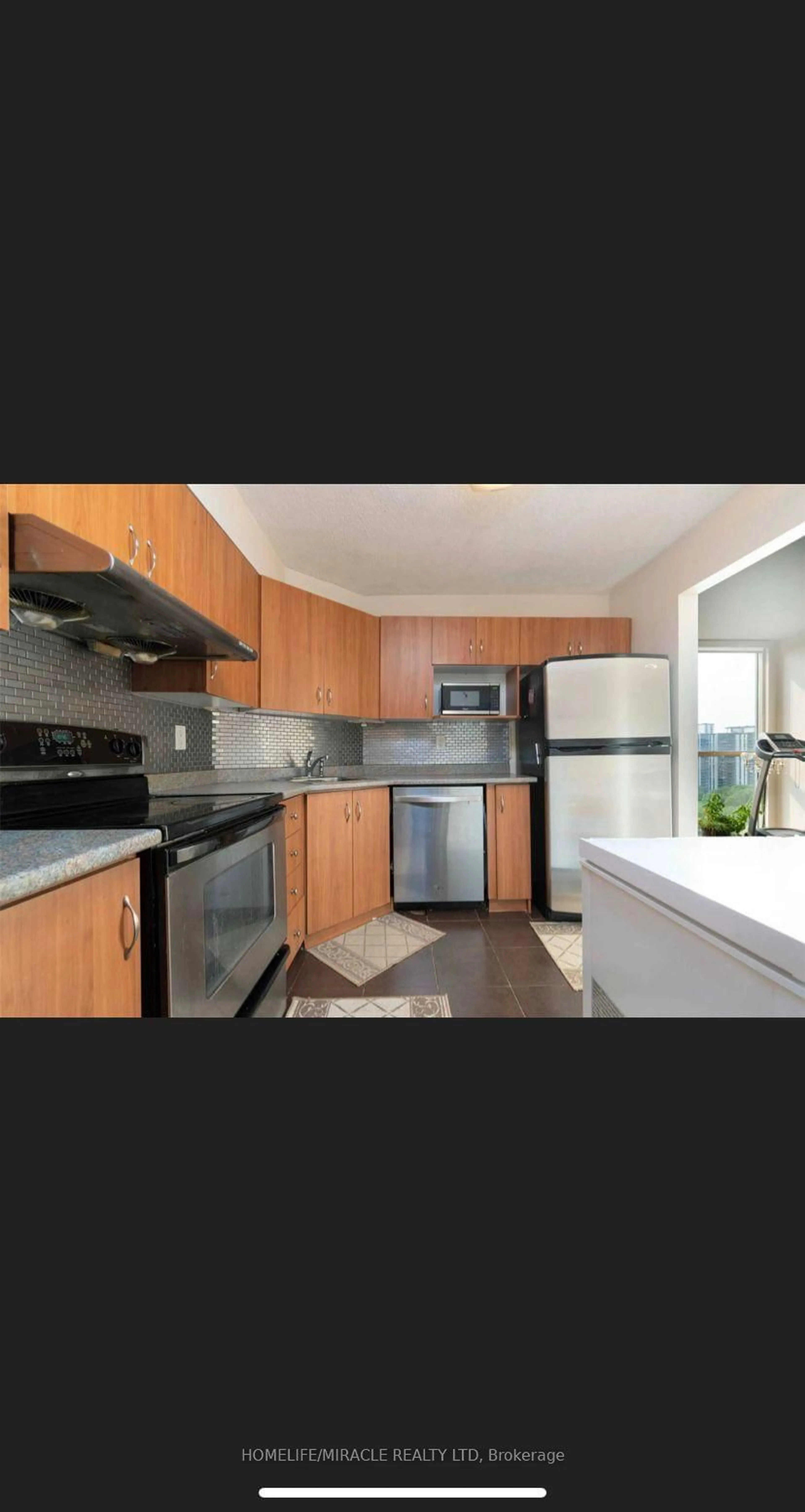 Standard kitchen, unknown for 41 Markbrook Lane #1206, Toronto Ontario M9V 5E6