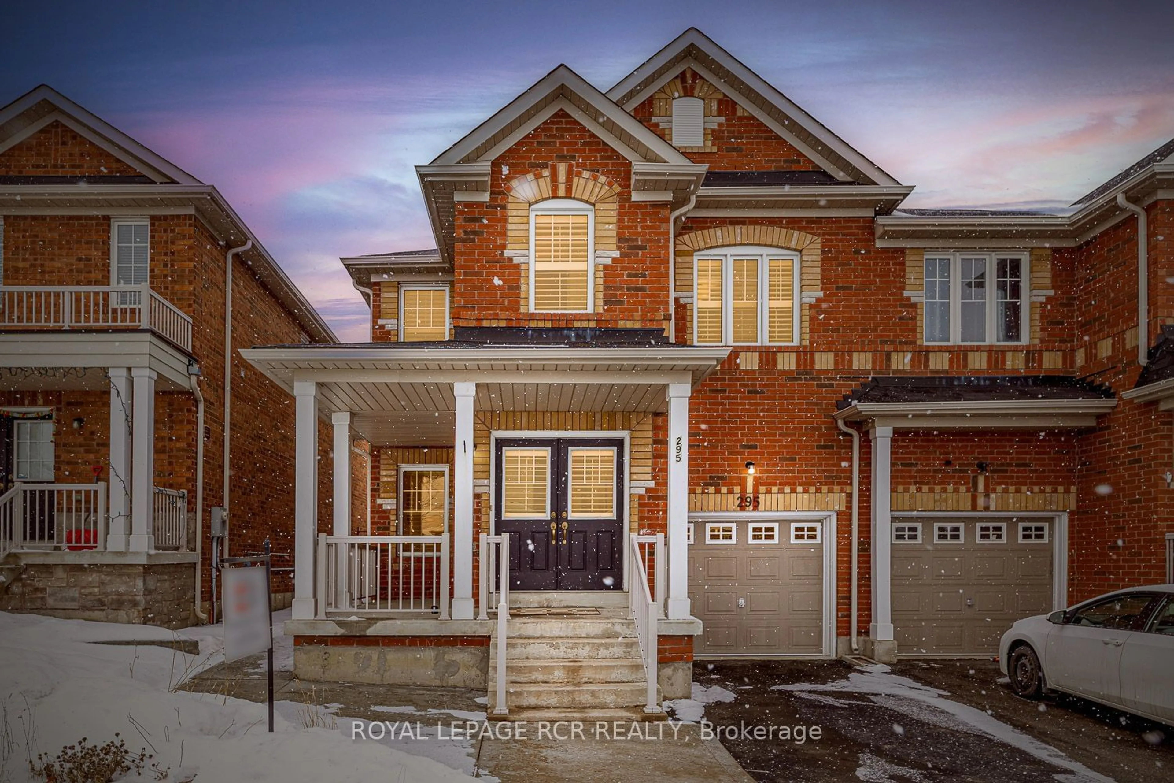 Home with brick exterior material, street for 295 Brussels Ave, Brampton Ontario L6Z 0G4