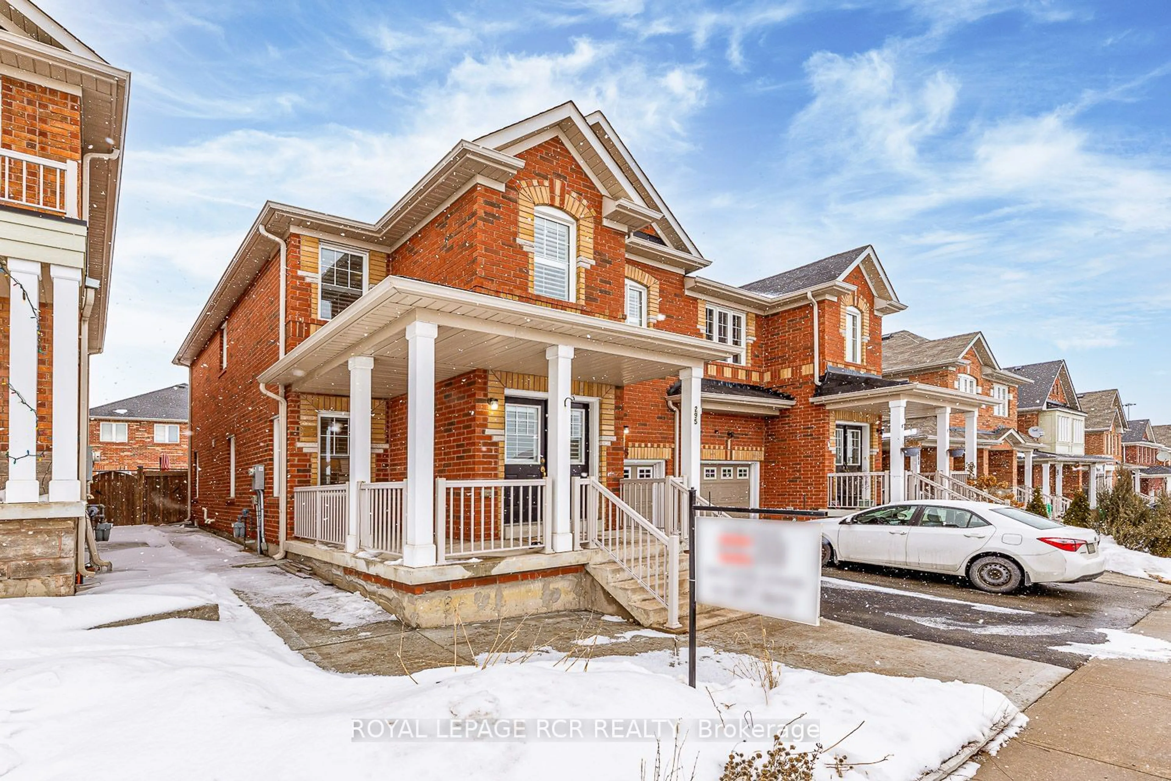 Home with brick exterior material, street for 295 Brussels Ave, Brampton Ontario L6Z 0G4