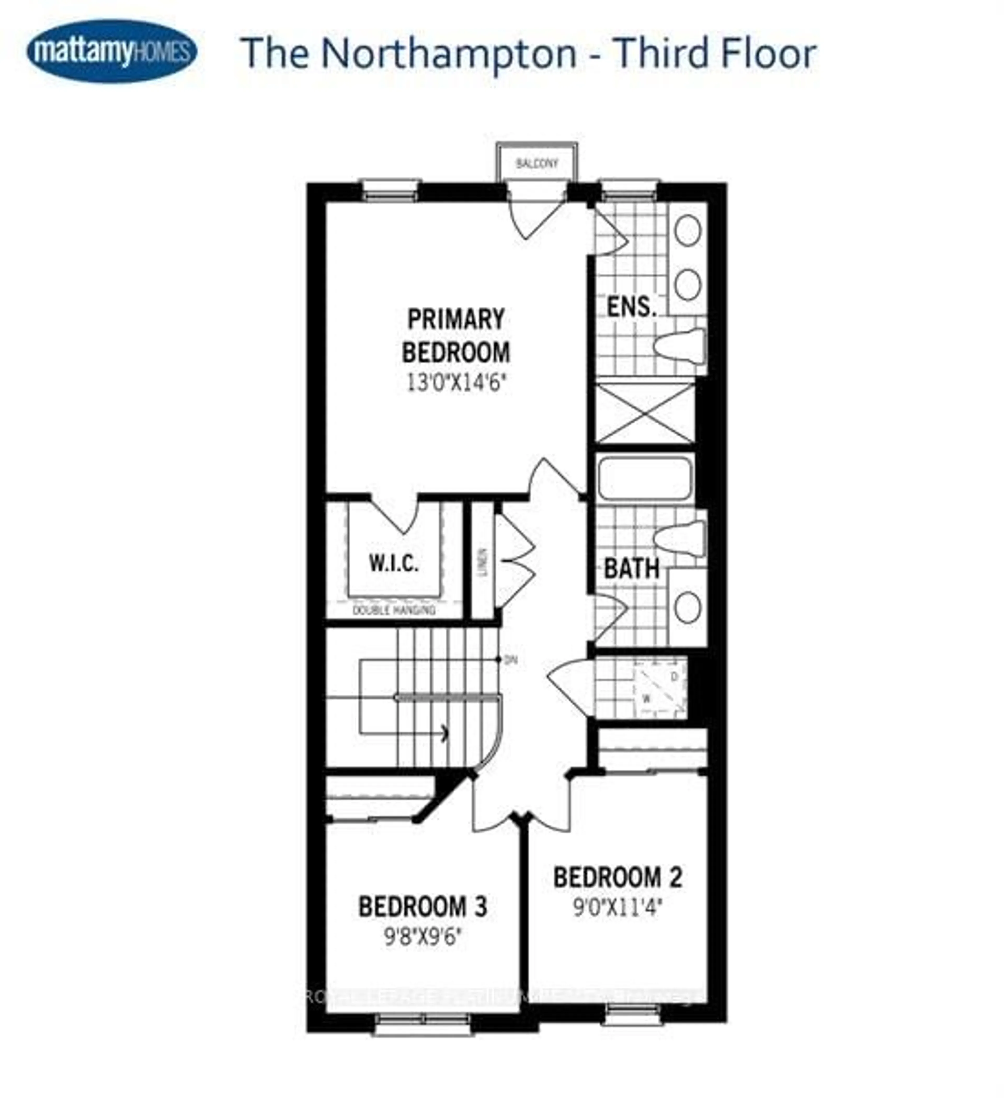 Floor plan for 353 Tim Manley Ave, Caledon Ontario L7C 1Z9