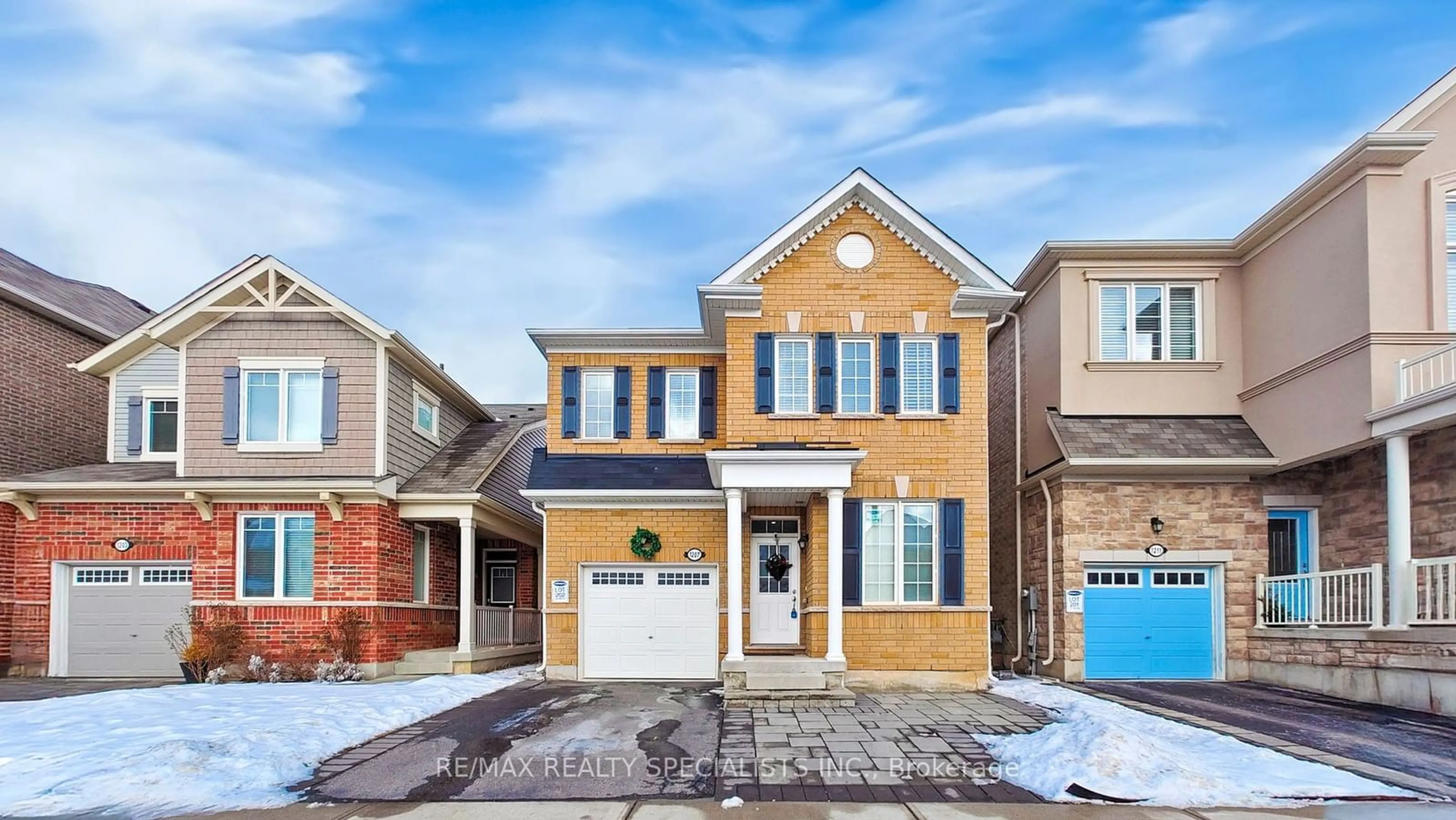 Home with brick exterior material, street for 1207 Leger Way, Milton Ontario L9E 1E7