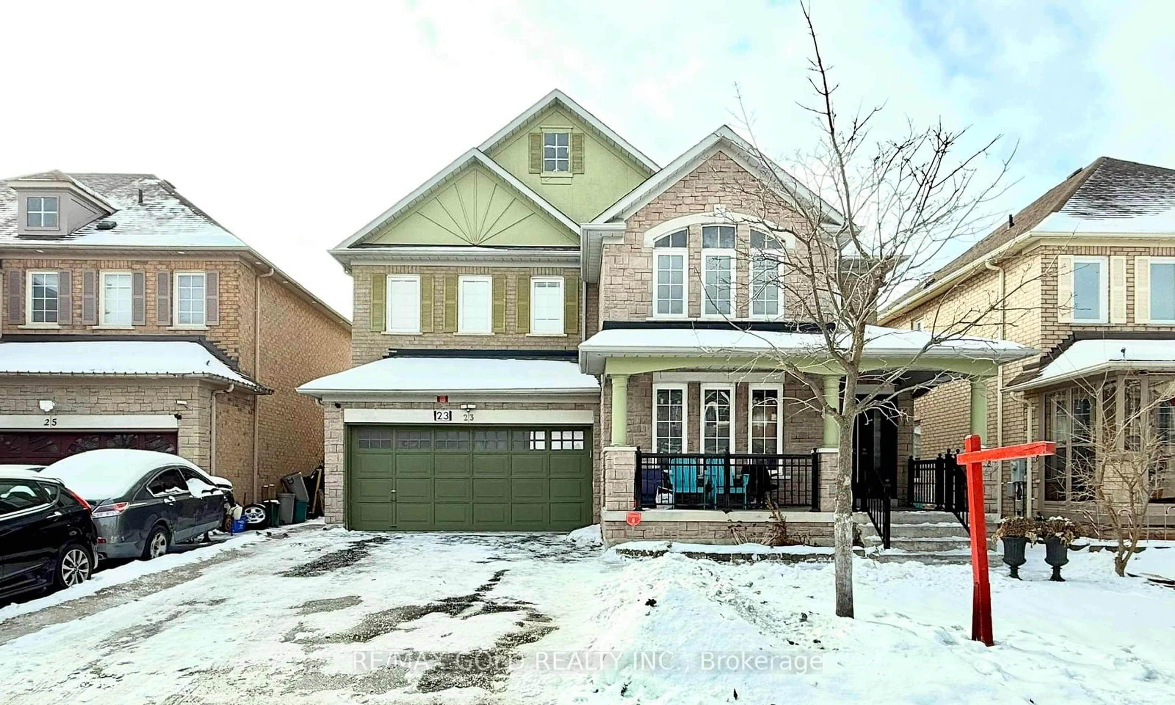 Home with brick exterior material, street for 23 Wild Indigo Cres, Brampton Ontario L6R 2J9