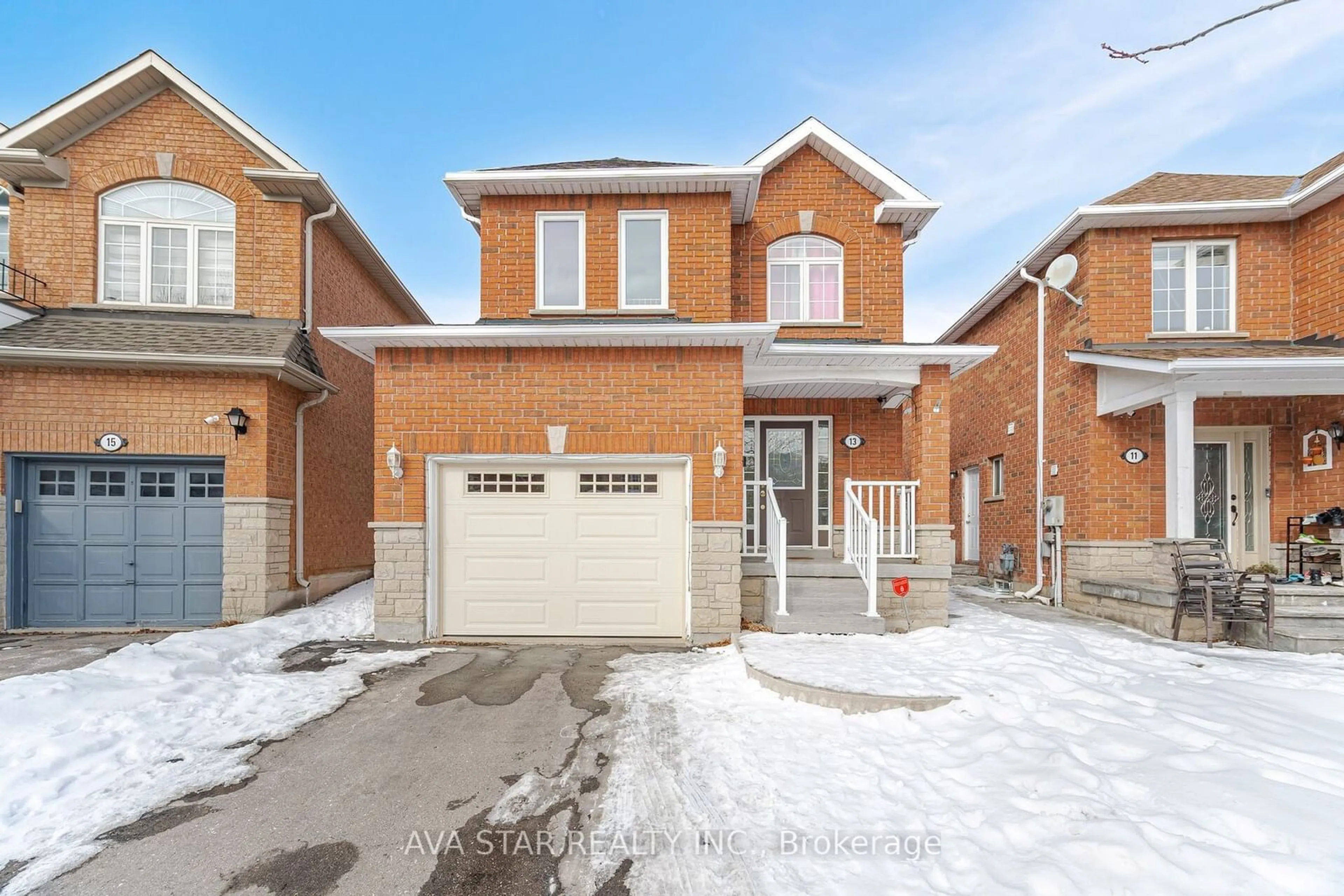 Home with brick exterior material, street for 13 Brambirch Cres, Brampton Ontario L7A 1V1