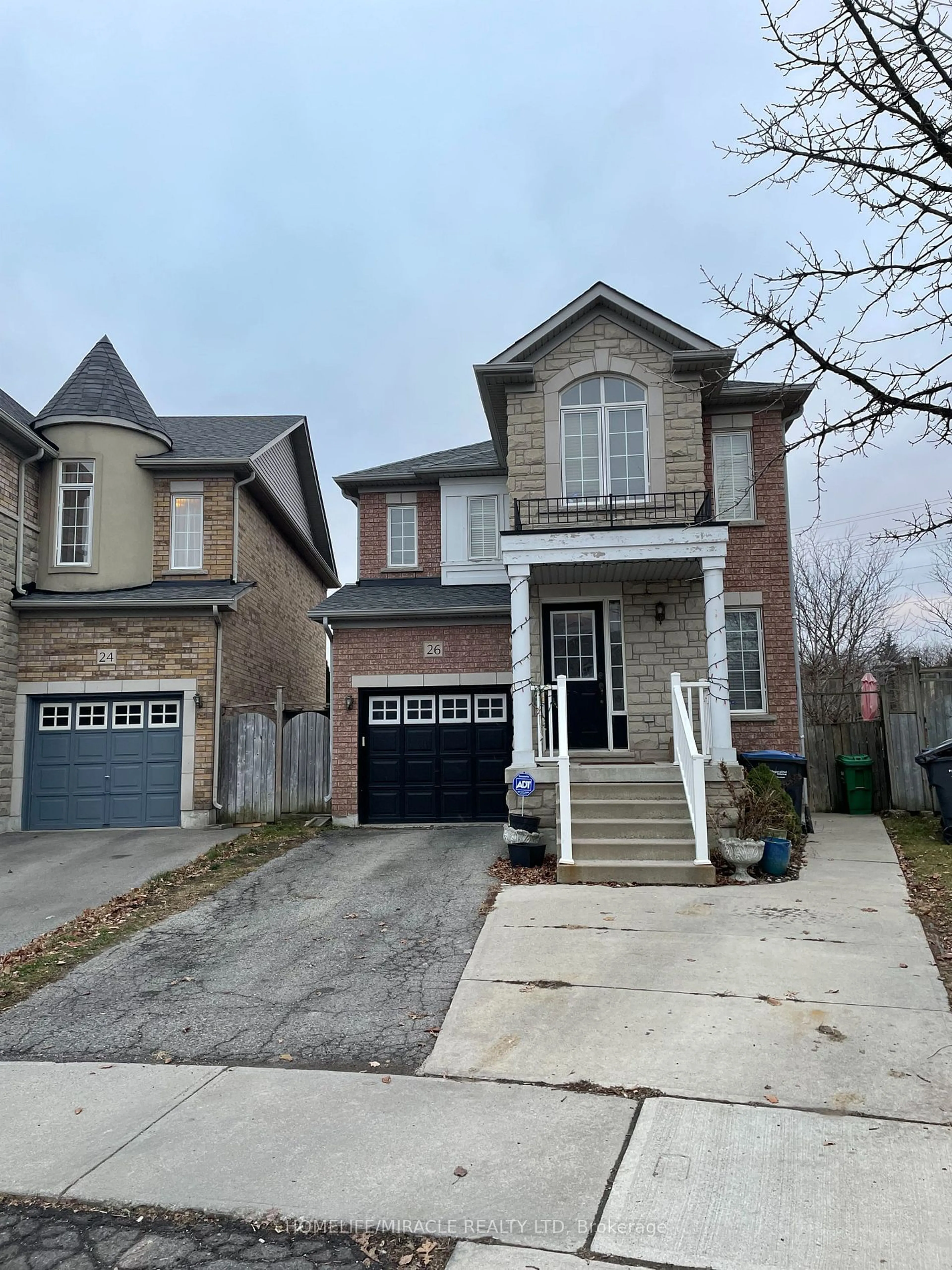 Home with brick exterior material, street for 26 Penbridge Circ, Brampton Ontario L7A 2P9