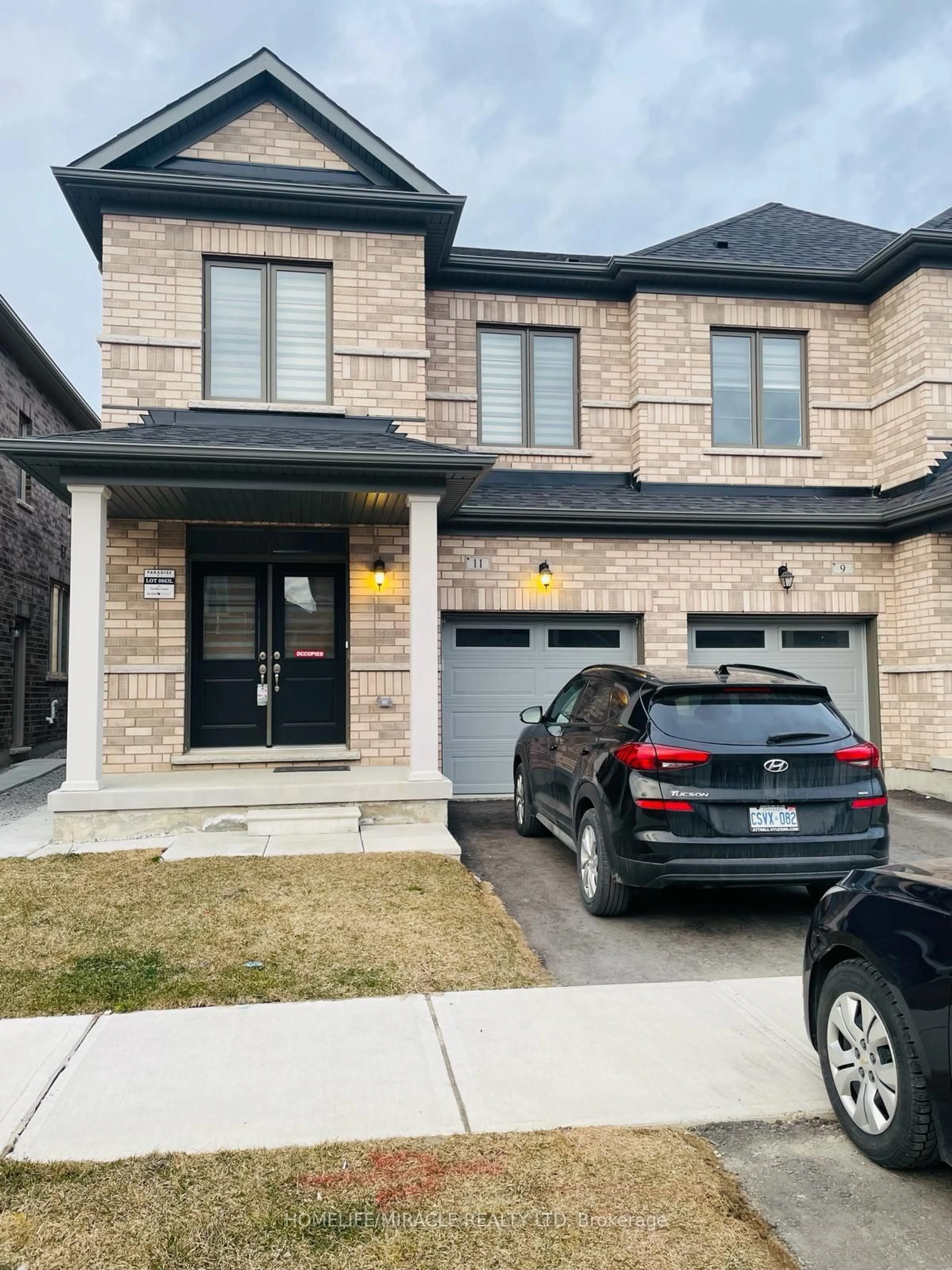 Home with brick exterior material, street for 11 Truffle Crt, Brampton Ontario L7A 5A6