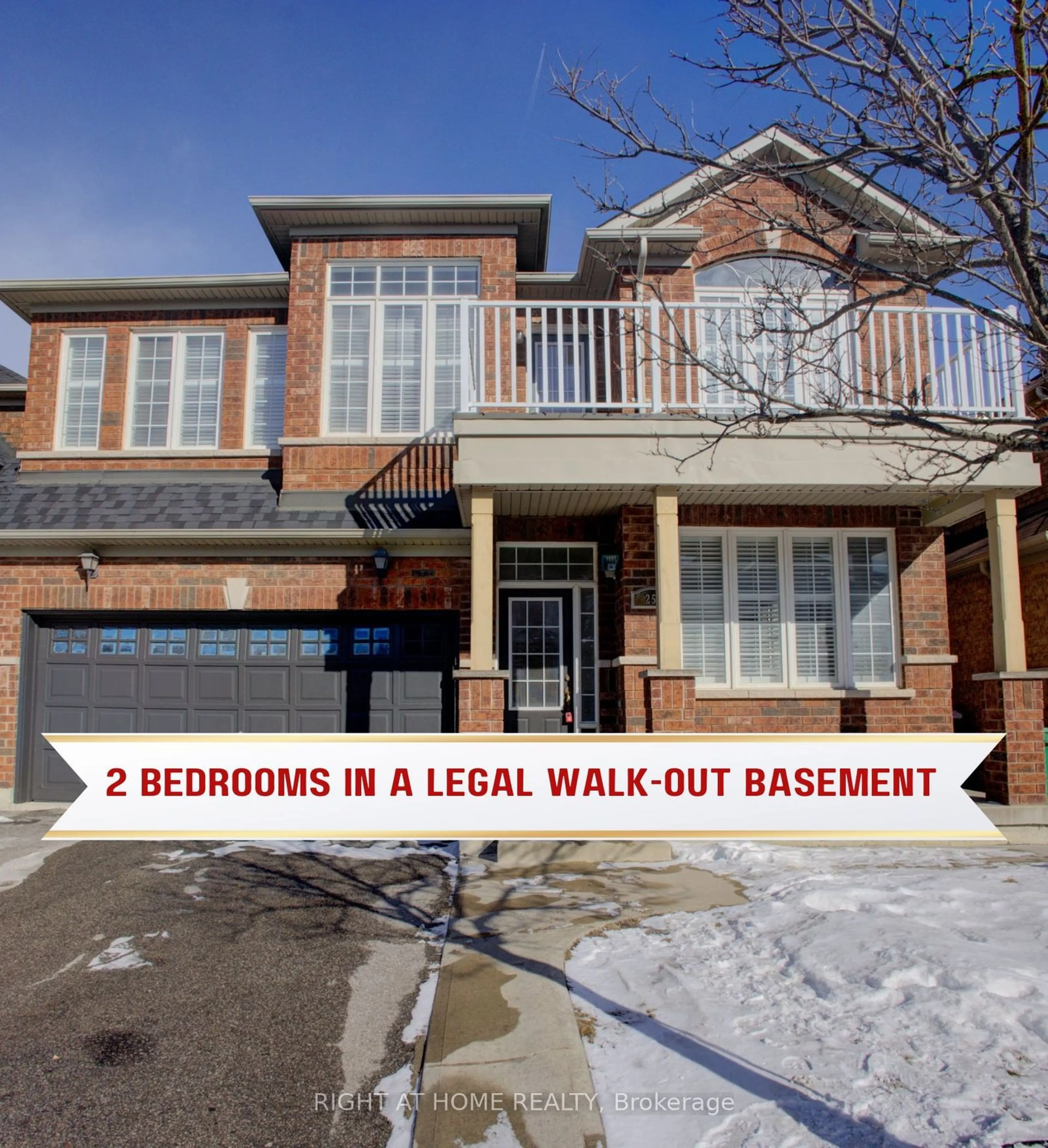 Home with brick exterior material, street for 25 Robitaille Dr, Brampton Ontario L6R 0H6