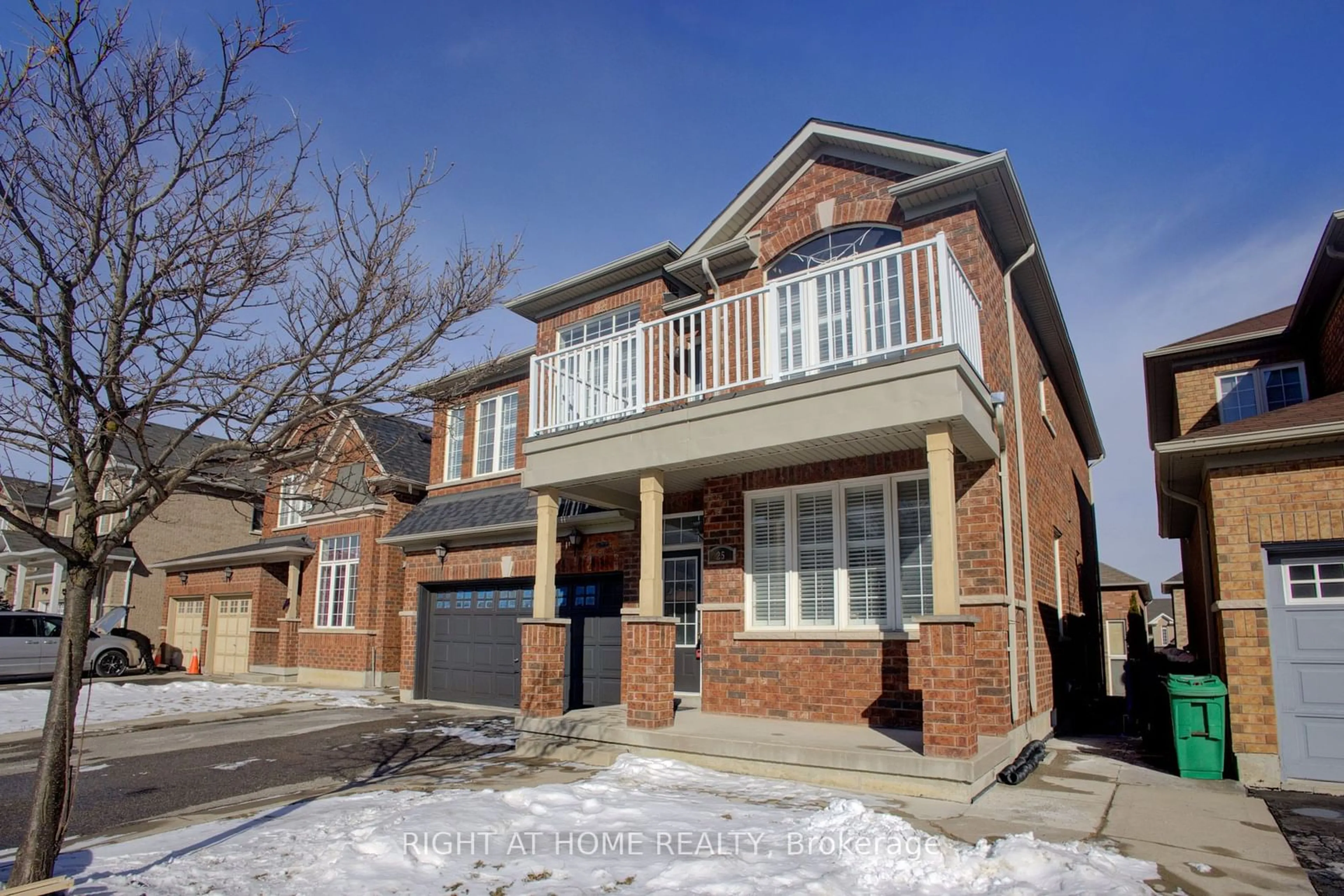 Home with brick exterior material, street for 25 Robitaille Dr, Brampton Ontario L6R 0H6