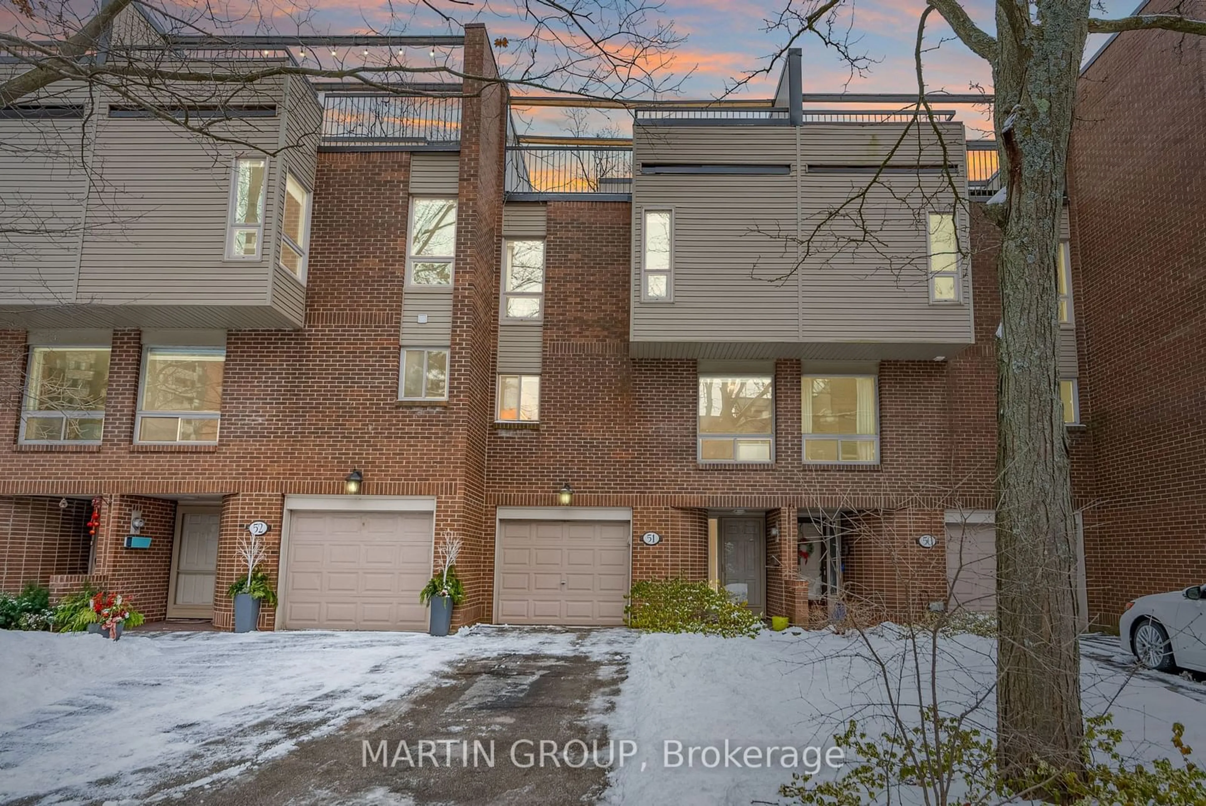 Home with brick exterior material, street for 1250 Marlborough Crt #51, Oakville Ontario L6H 2W7