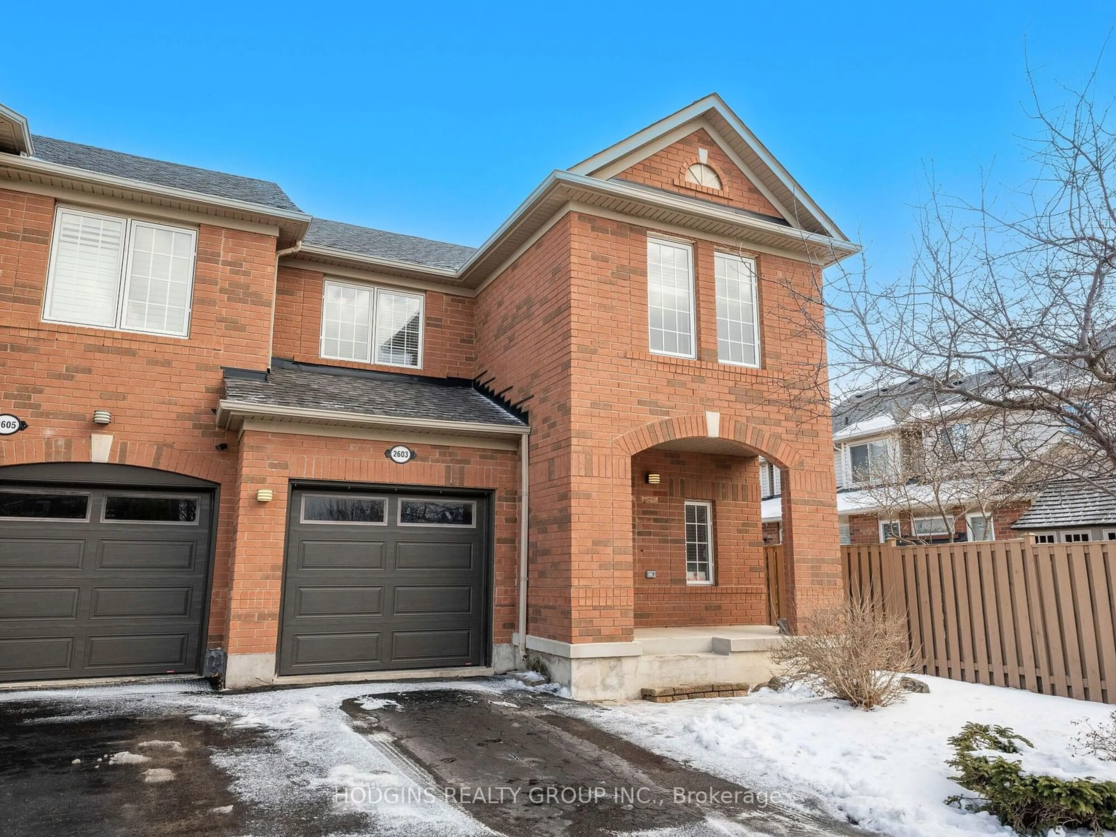 Home with brick exterior material, street for 2603 Valleyridge Dr #2603, Oakville Ontario L6M 5H6