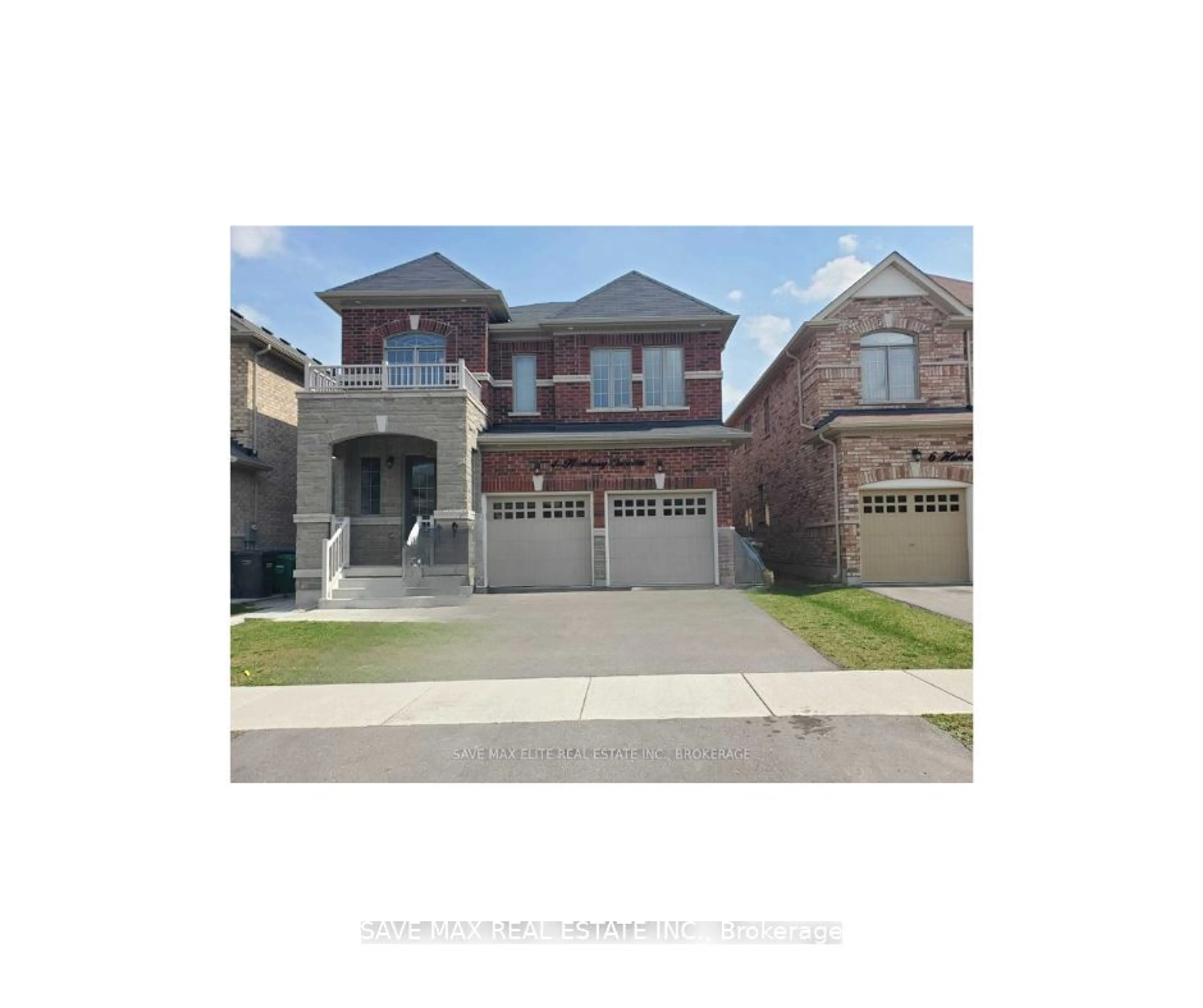 Home with brick exterior material, street for 4 Hanbury Cres, Brampton Ontario L6X 5N6