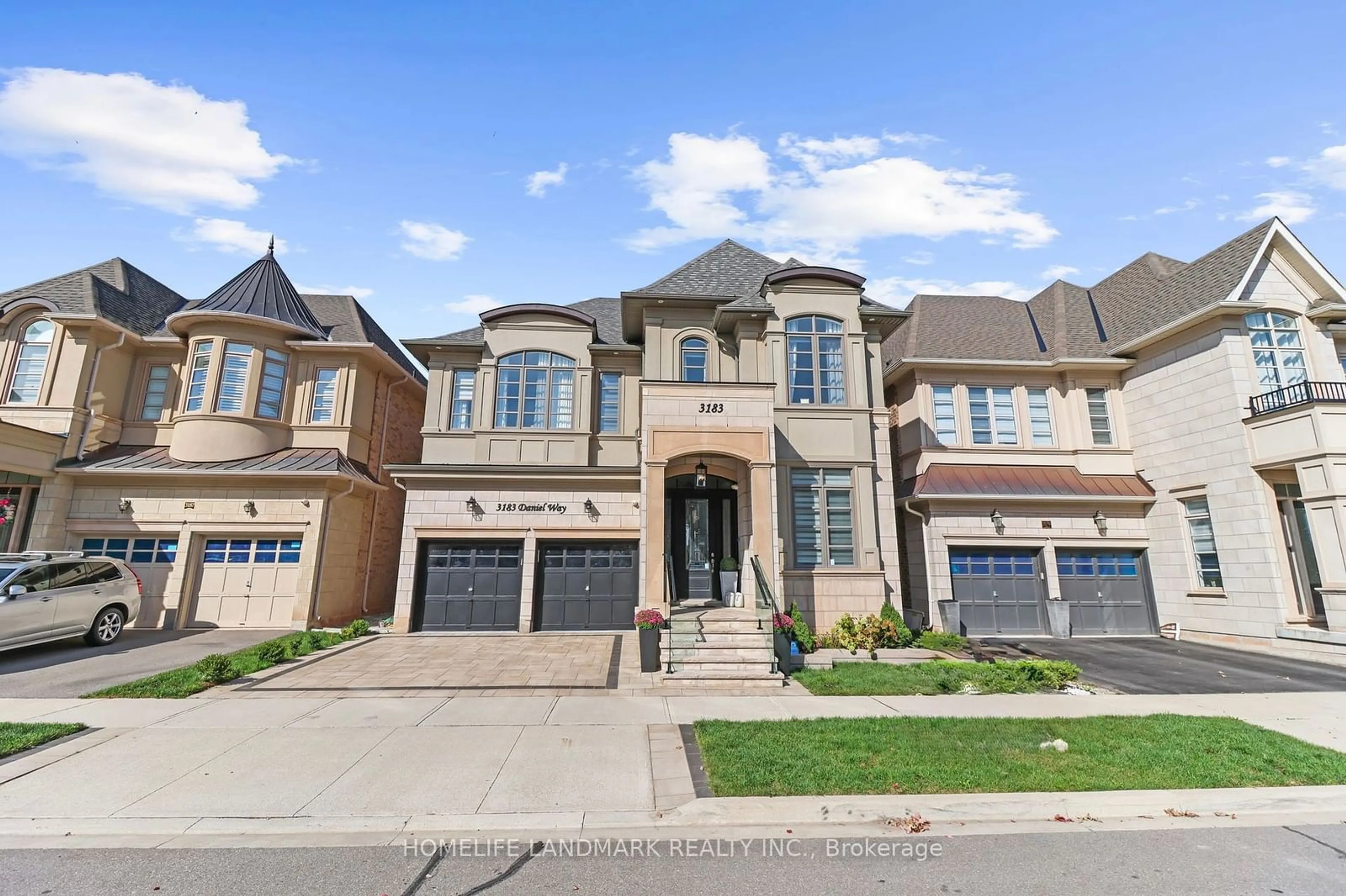 Home with brick exterior material, street for 3183 Daniel Way, Oakville Ontario L6H 0V7