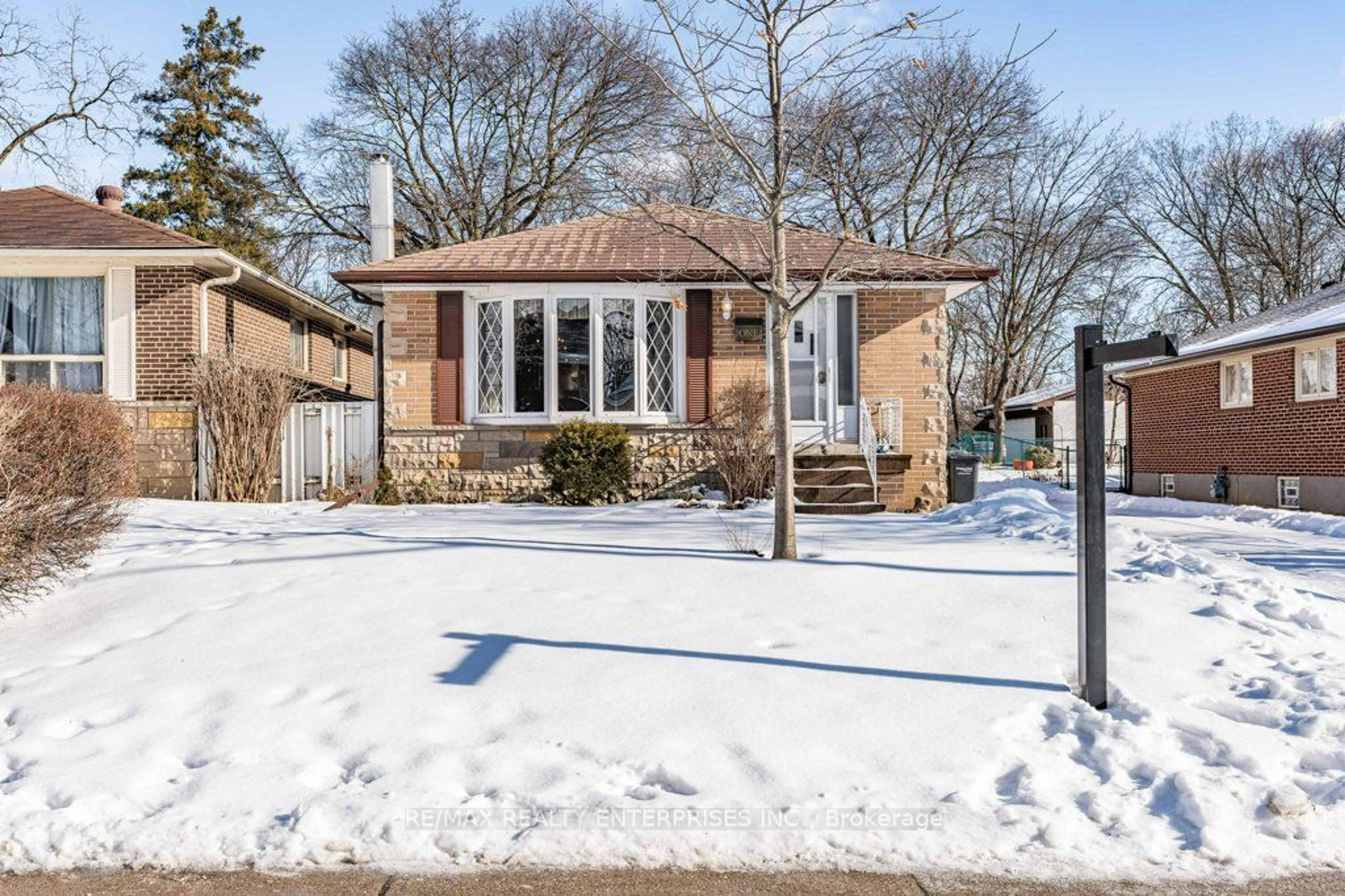 Home with brick exterior material, street for 1 Beatty Ave, Brampton Ontario L6W 2H8