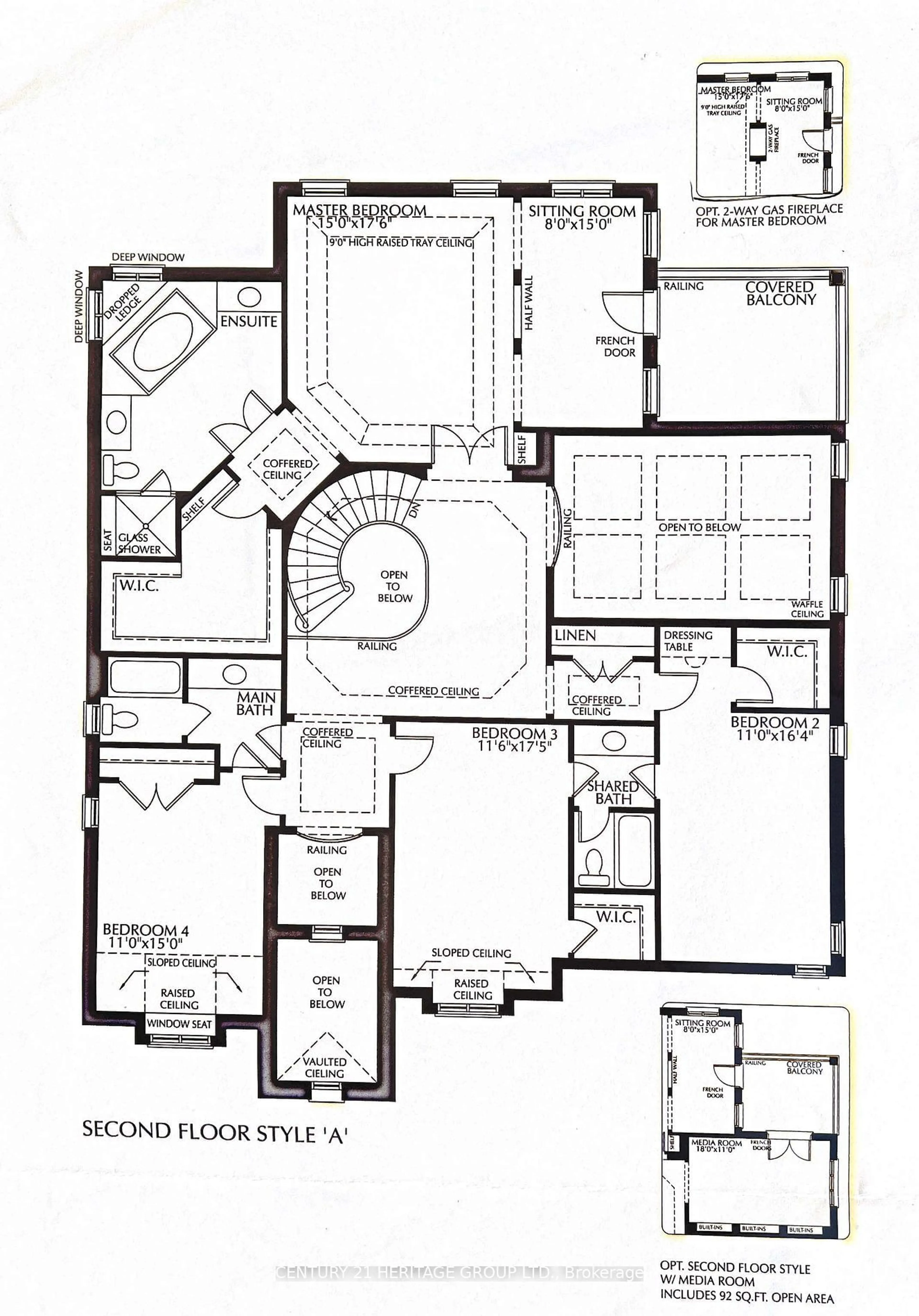 Floor plan for 8 Chinzan Way, Brampton Ontario L6X 0X3