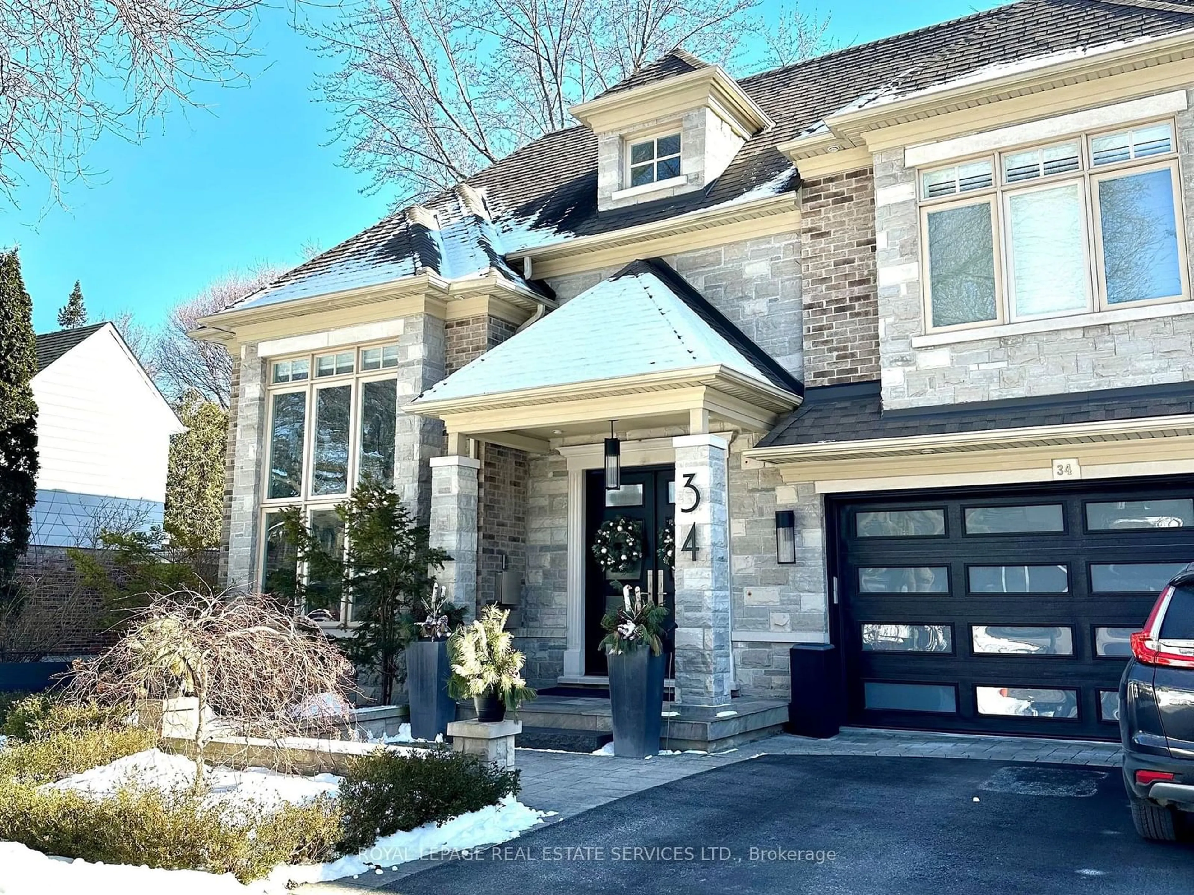 Home with brick exterior material, street for 34 Nottingham Dr, Toronto Ontario M9A 2W5