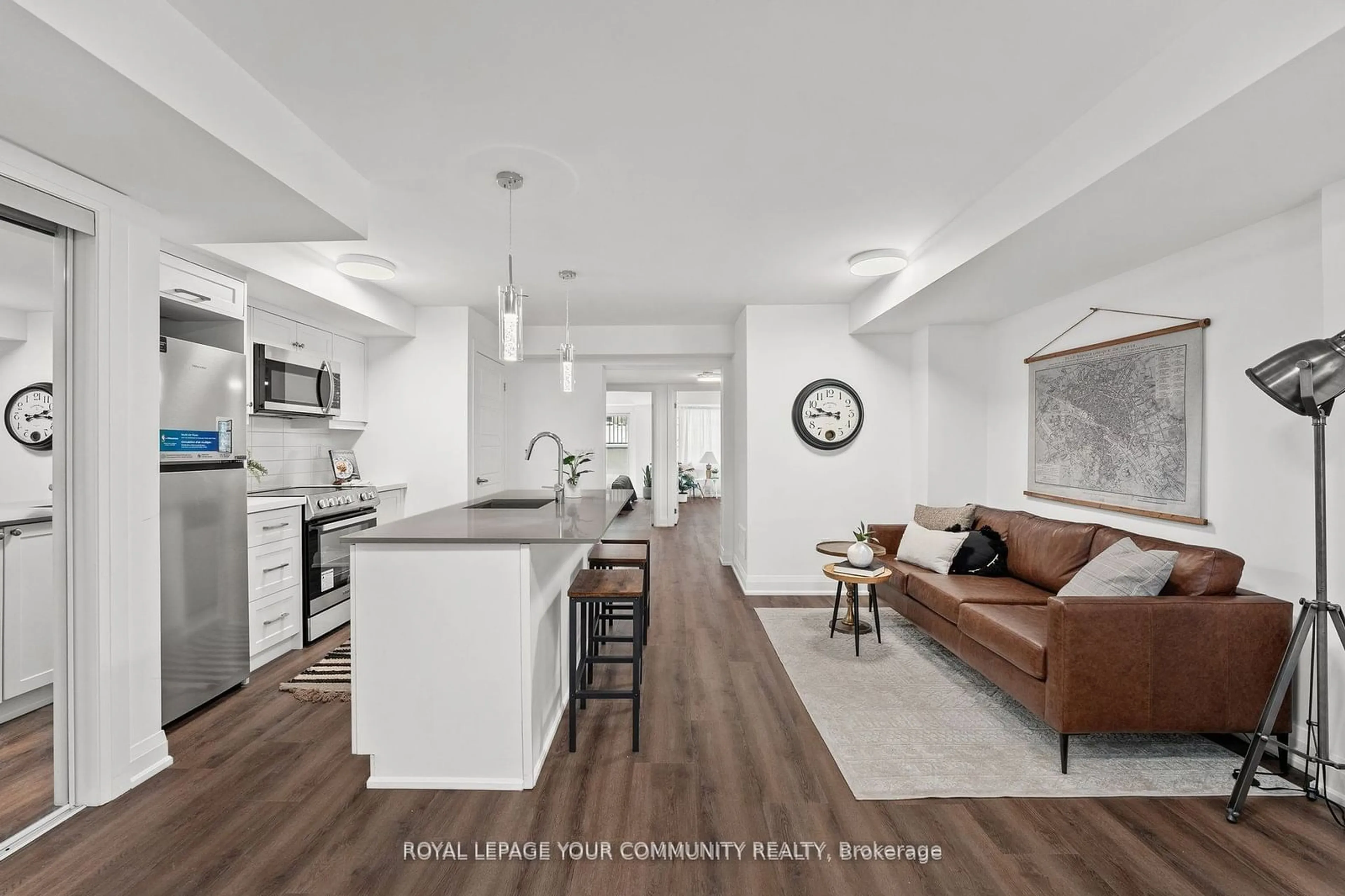 Open concept kitchen, unknown for 175 William Duncan Rd #5, Toronto Ontario M3K 0B8