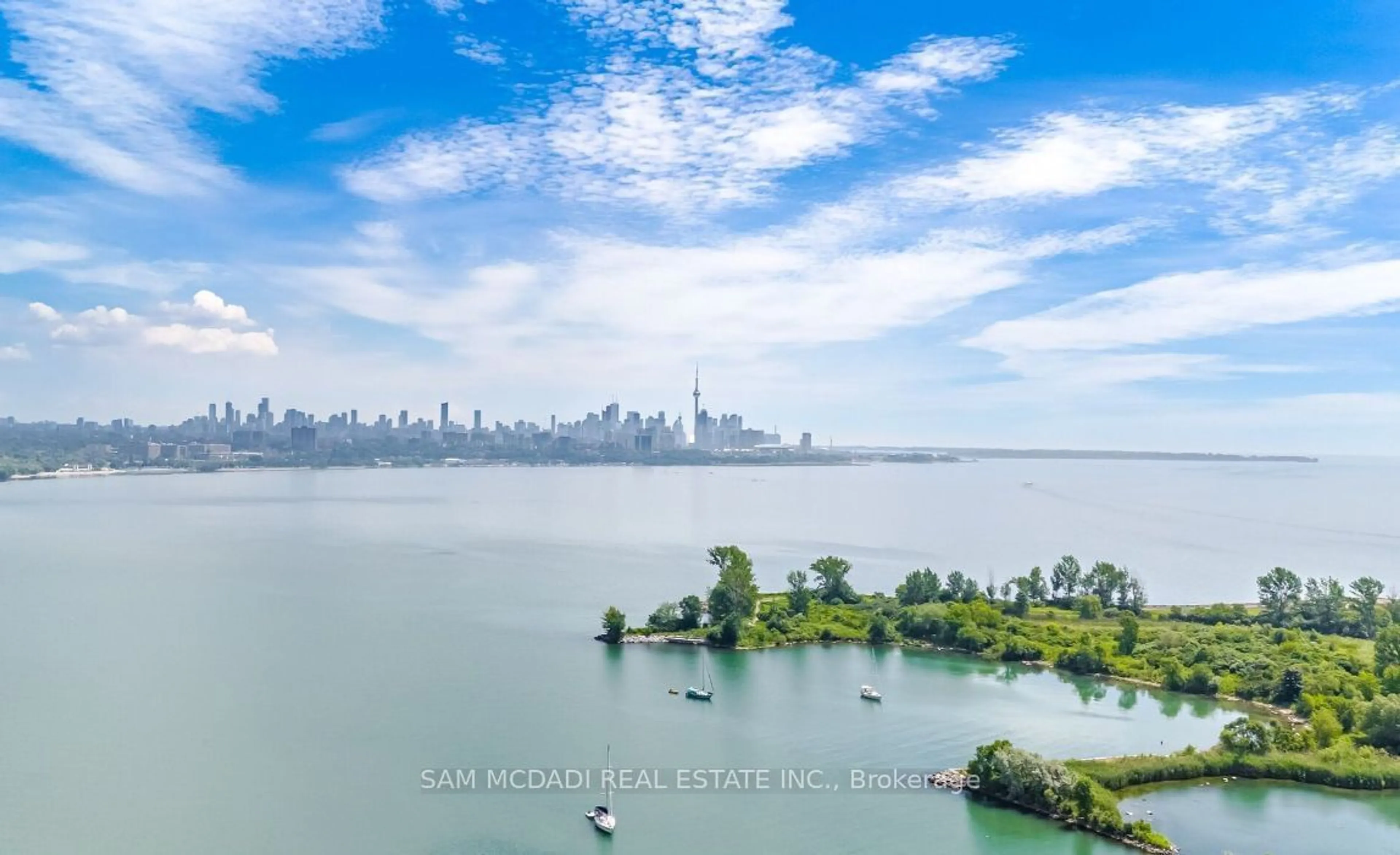 A pic from outside/outdoor area/front of a property/back of a property/a pic from drone, water/lake/river/ocean view for 20 Shore Breeze Dr #3702, Toronto Ontario M8V 0C7