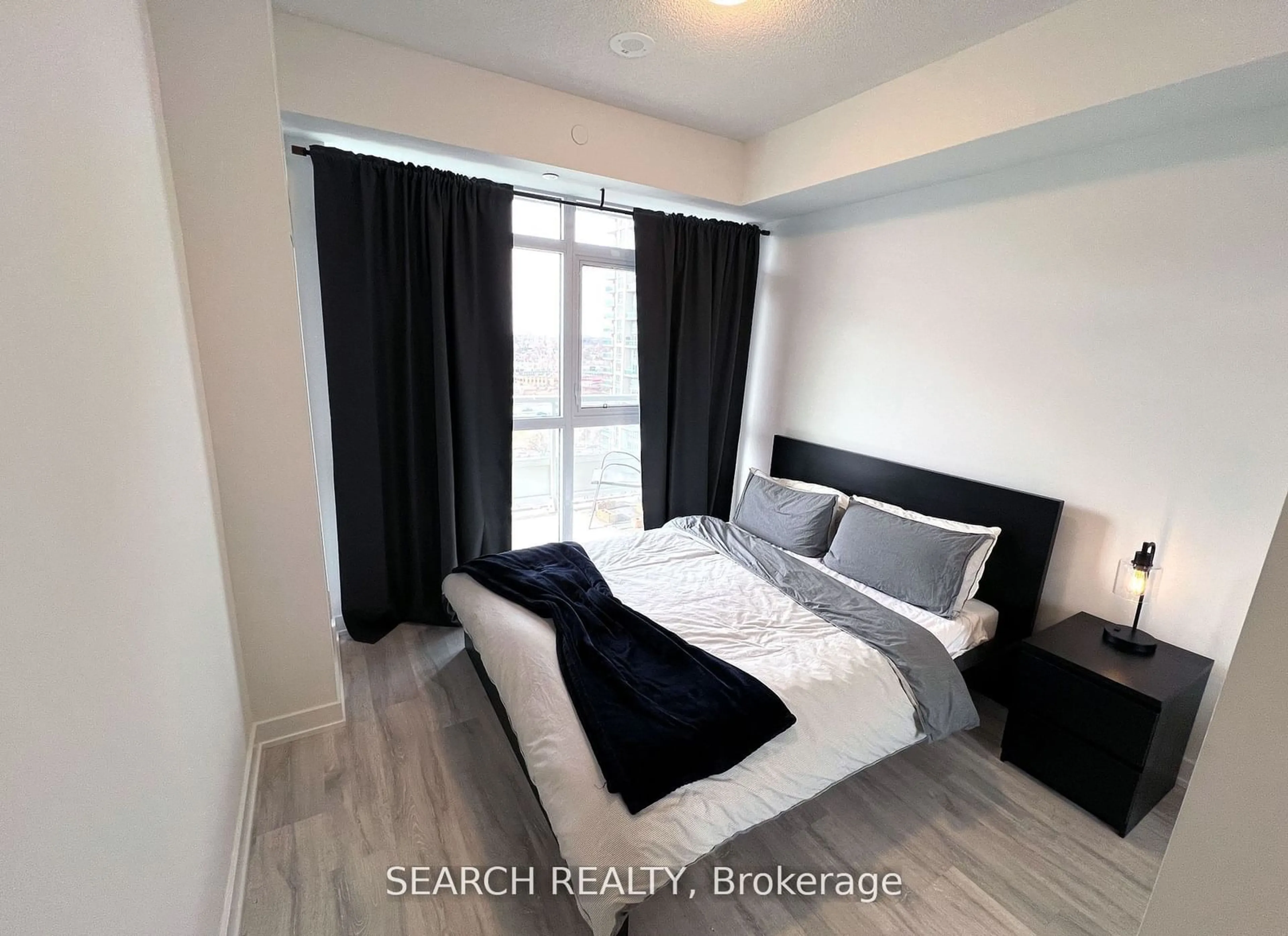 Bedroom with bed, unknown for 251 Manitoba St #1211, Toronto Ontario M8Y 4G9