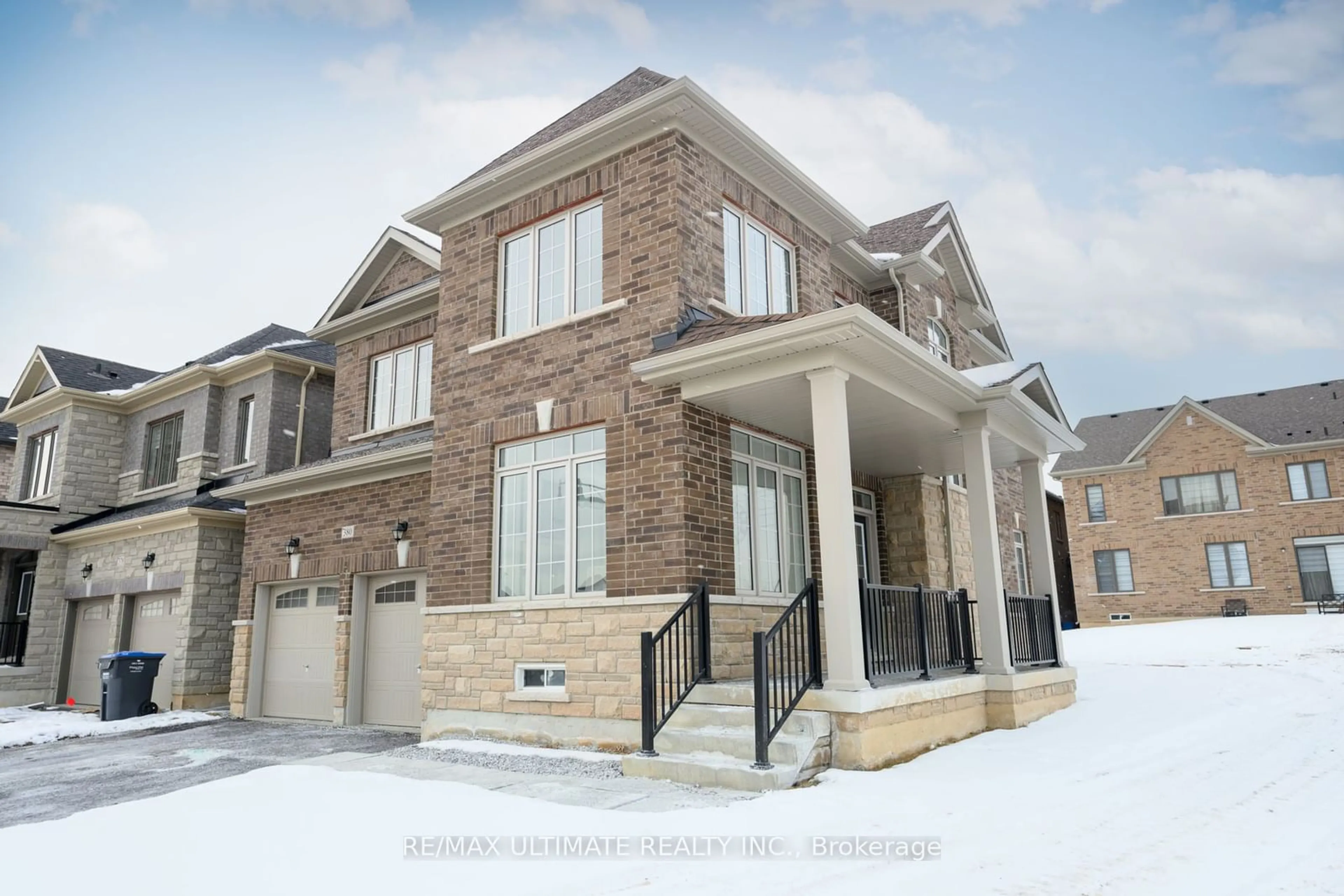 Home with brick exterior material, street for 380 Valleyway Dr, Brampton Ontario L6X 5S7