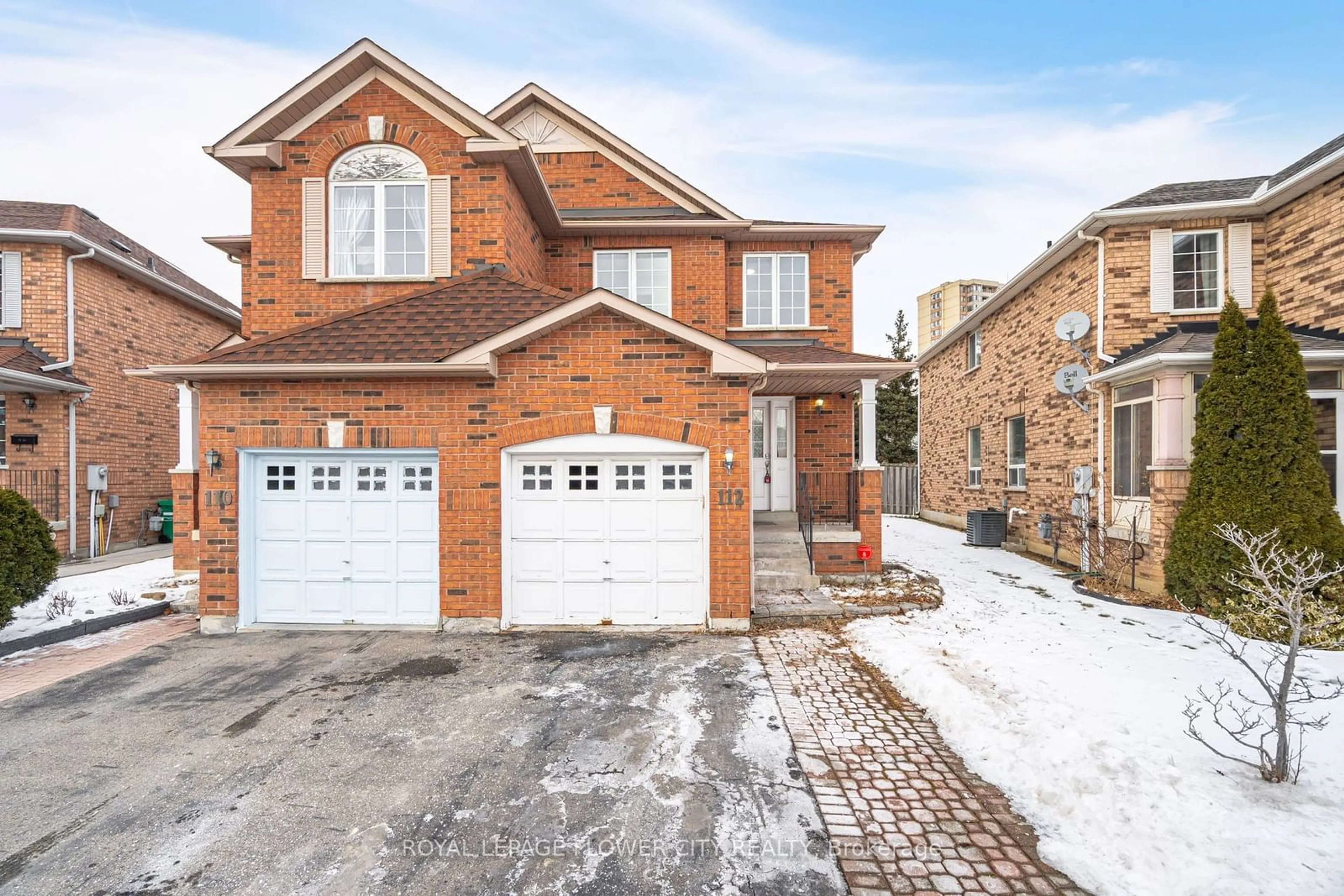 Home with brick exterior material, street for 112 Merganser Cres, Brampton Ontario L6W 4G4