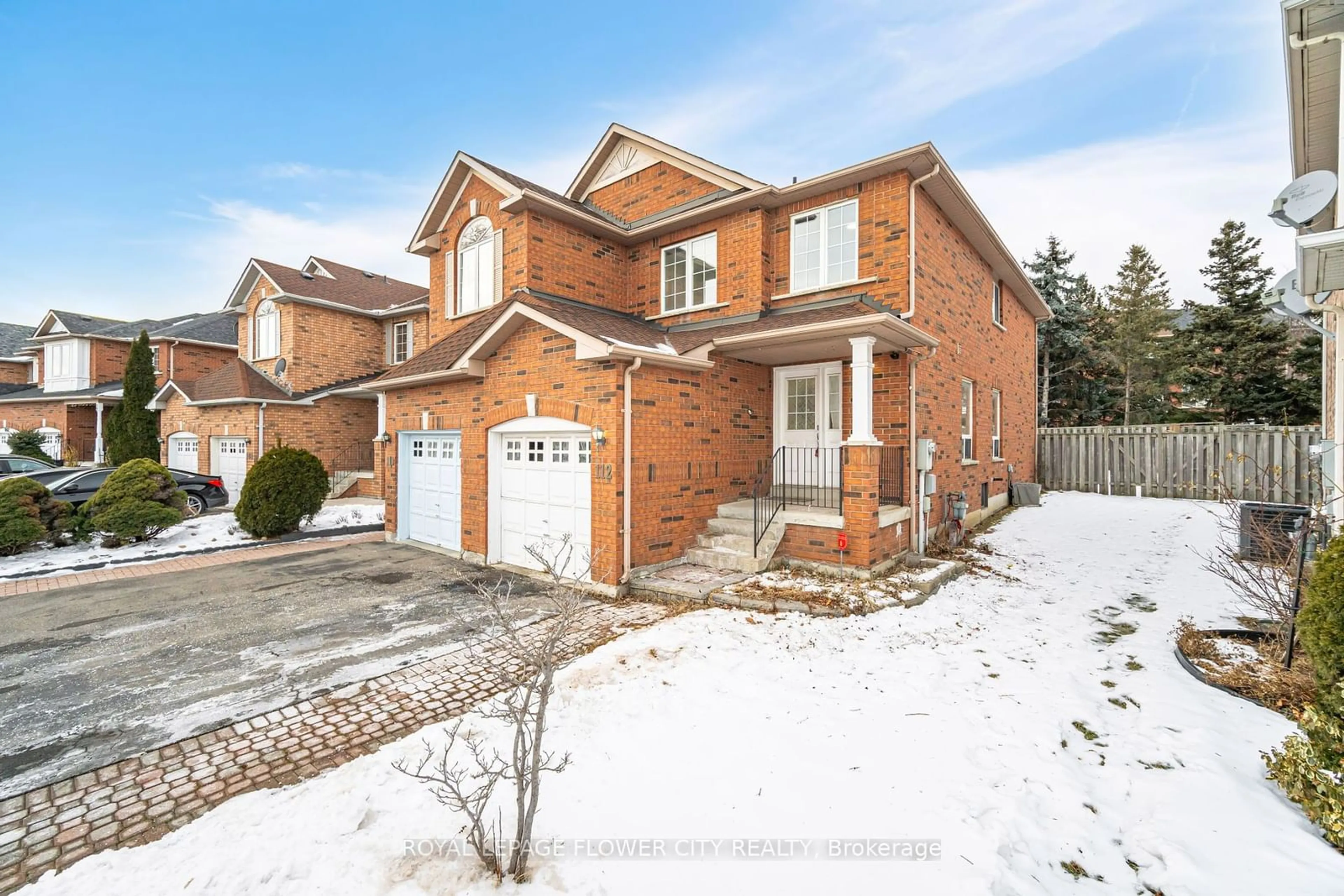 Home with brick exterior material, street for 112 Merganser Cres, Brampton Ontario L6W 4G4