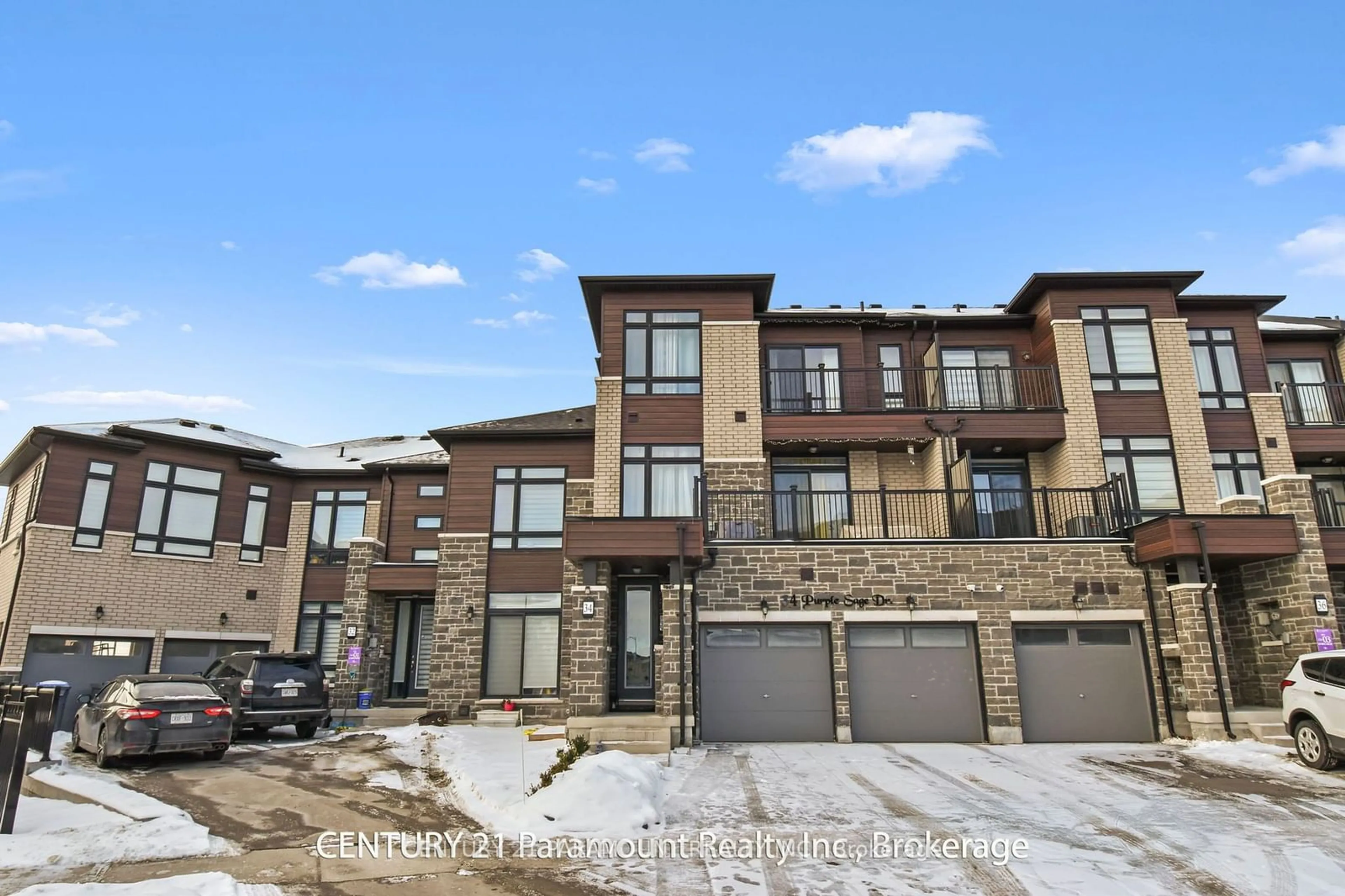 Home with brick exterior material, unknown for 34 Purple Sage Dr, Brampton Ontario L6P 4N9