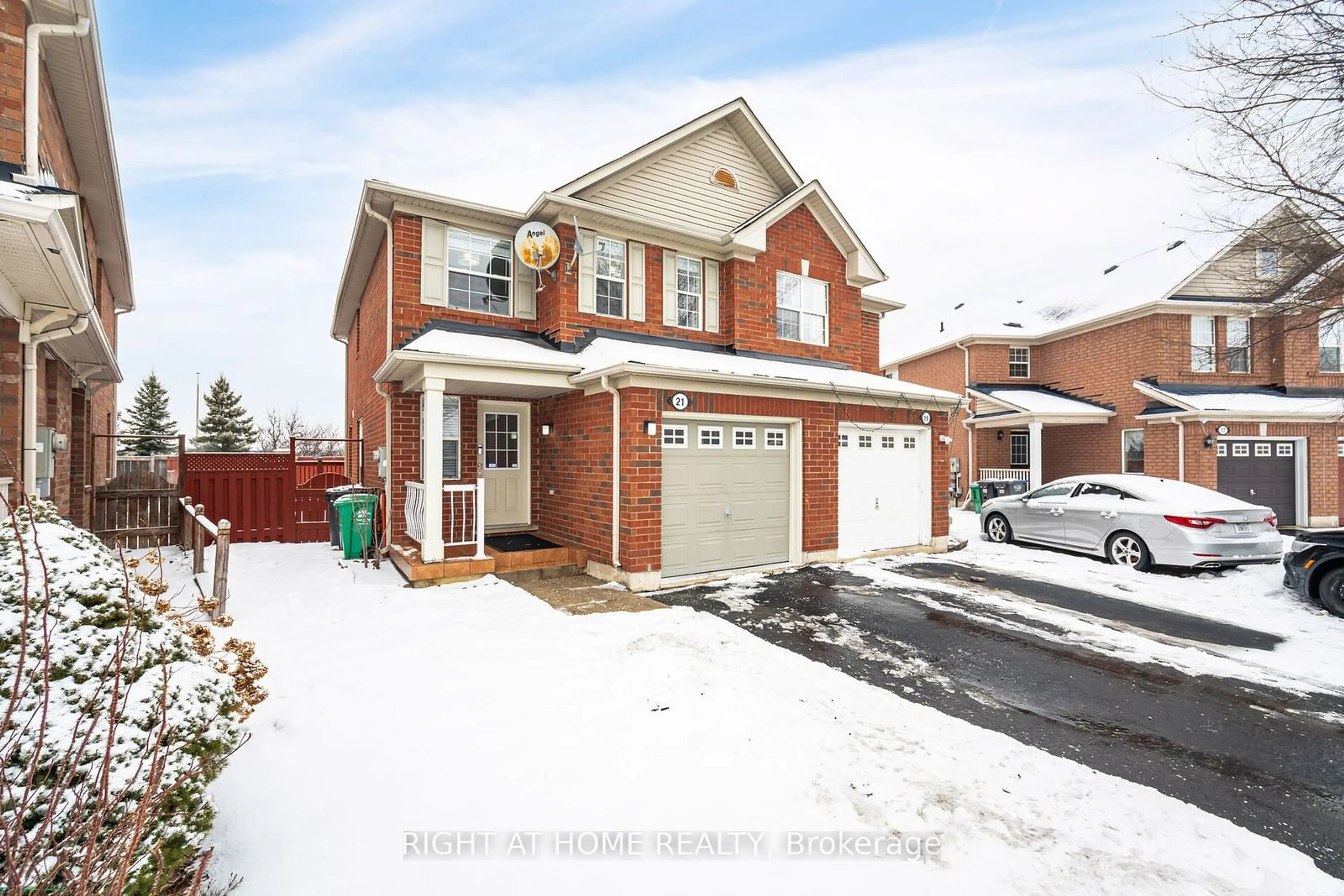 Home with brick exterior material, street for 21 Herdwick St, Brampton Ontario L6S 6L6