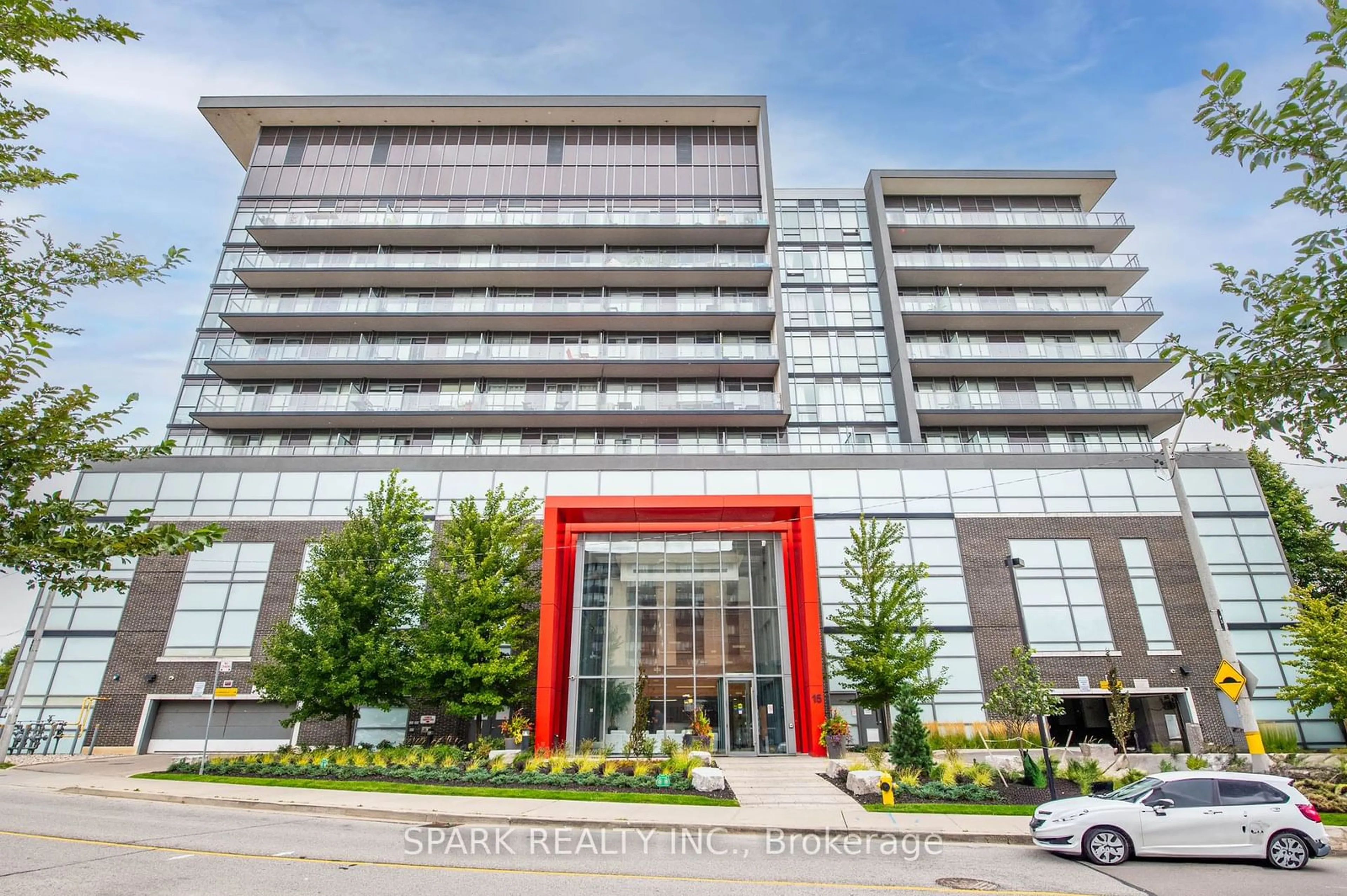 Indoor foyer for 15 James Finlay Way #1018, Toronto Ontario M3M 0B3