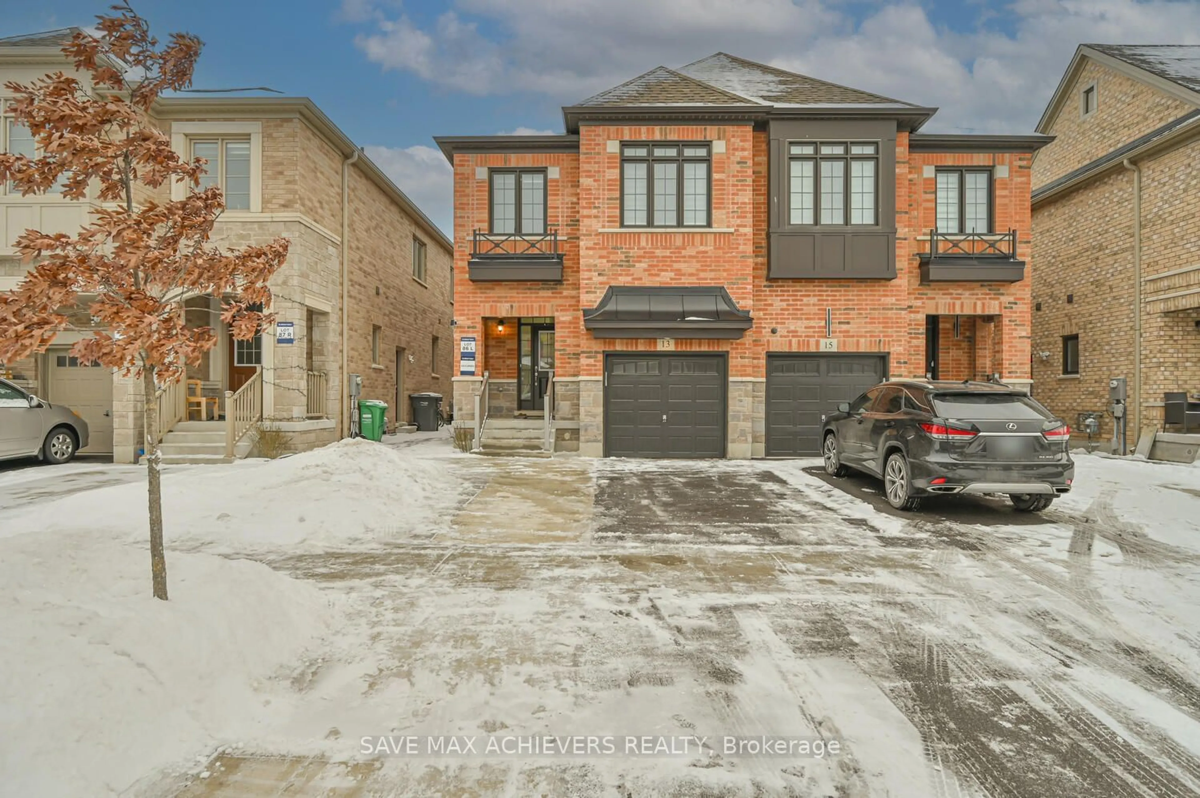 Home with brick exterior material, street for 13 Banner Elk St, Brampton Ontario L6Y 6J6