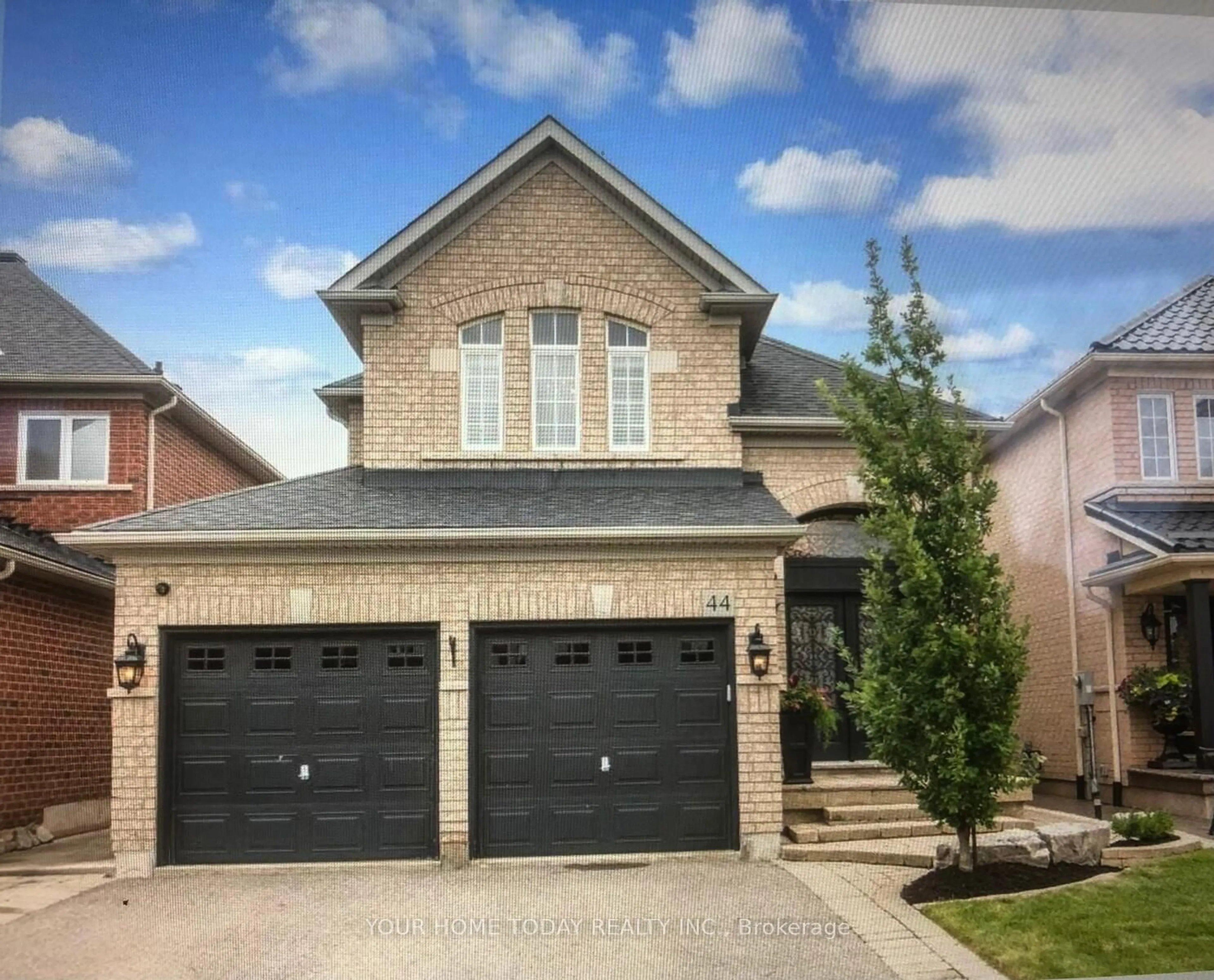 Home with brick exterior material, street for 44 Milfoil St, Halton Hills Ontario L7G 6M6