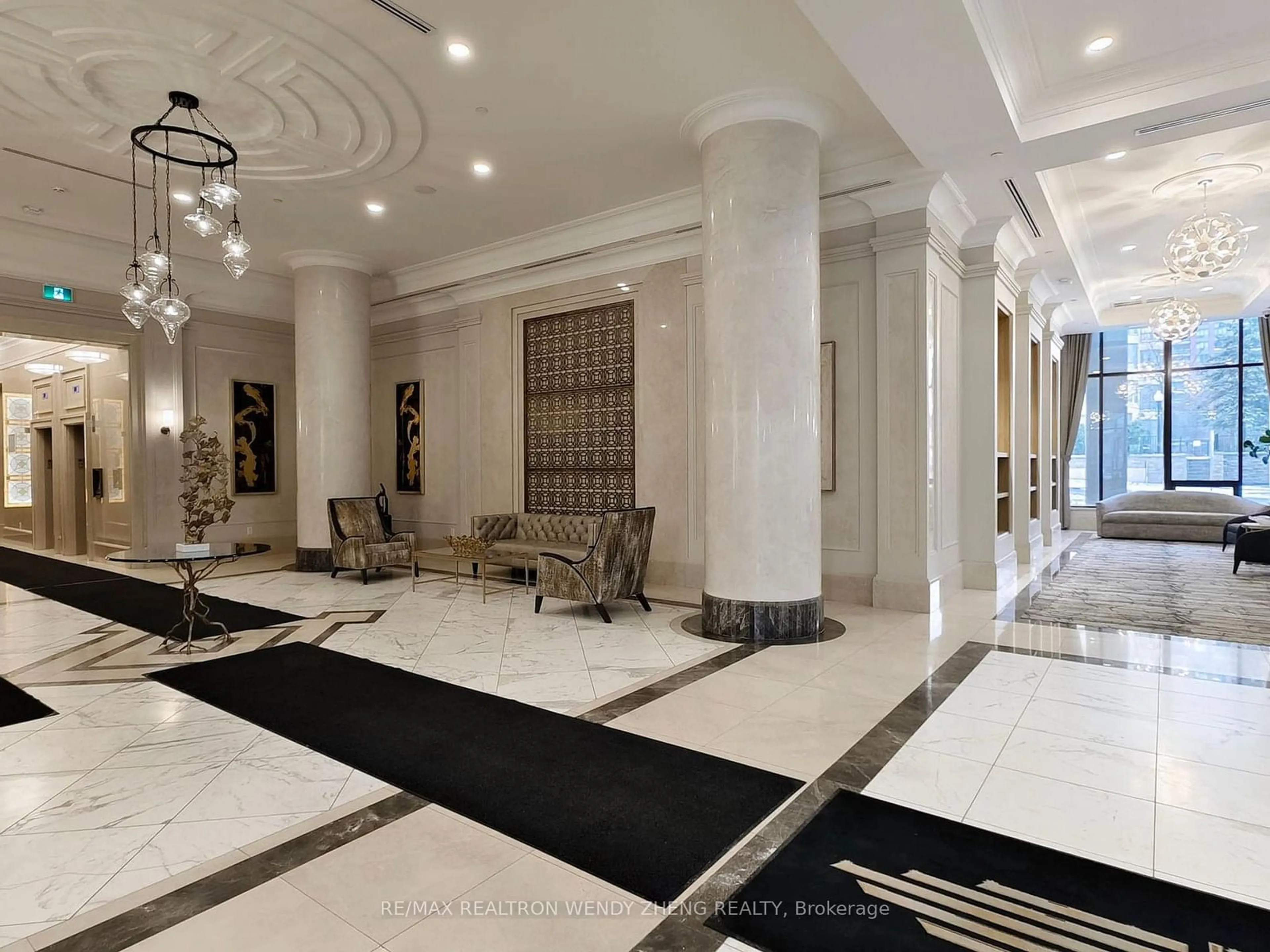 Lobby for 36 Elm Dr #1801, Mississauga Ontario L5B 1L9