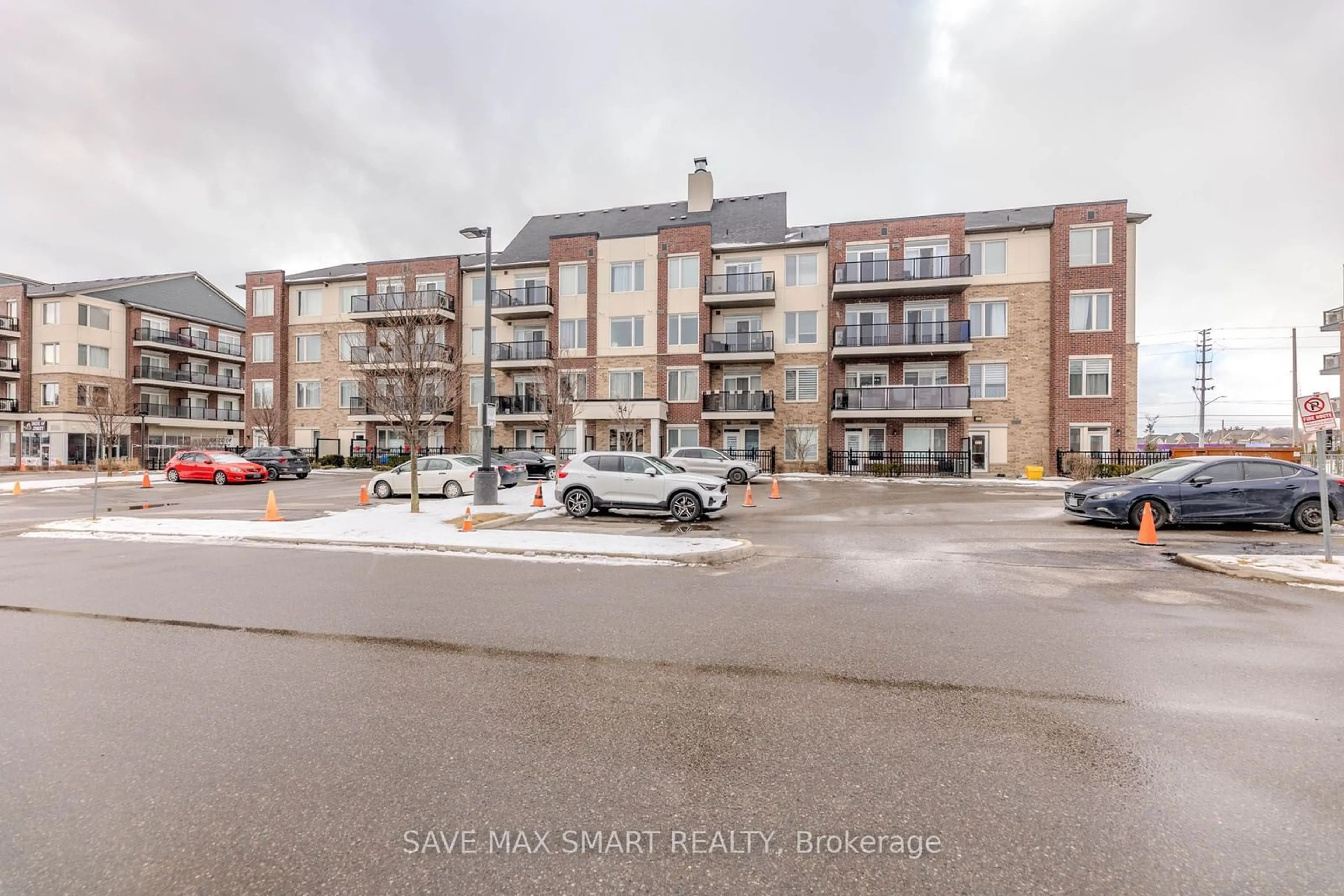 A pic from outside/outdoor area/front of a property/back of a property/a pic from drone, street for 54 Sky Harbour Dr #314, Brampton Ontario L6Y 6B9