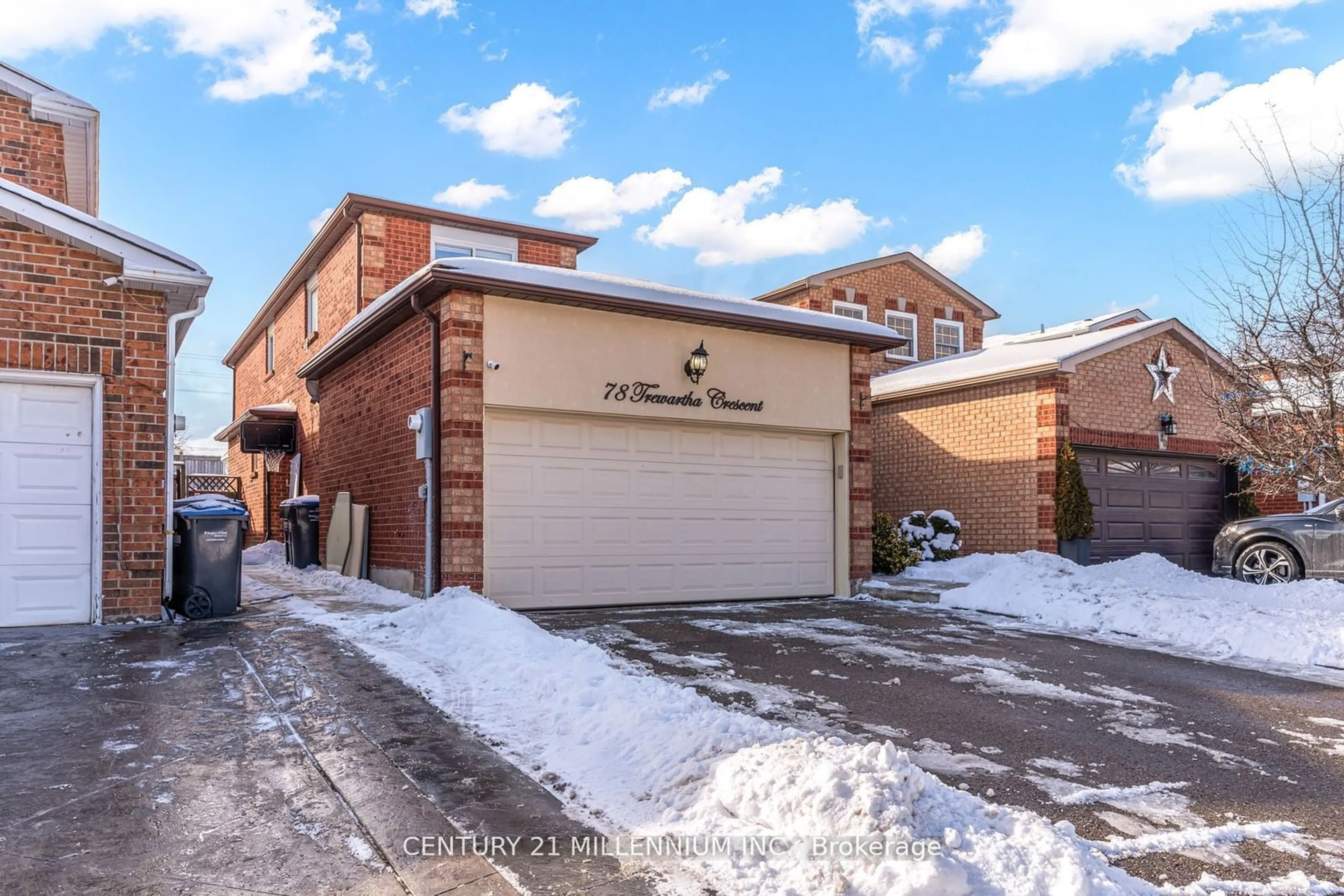 Home with brick exterior material, street for 78 Trewartha Cres, Brampton Ontario L6Z 1X4