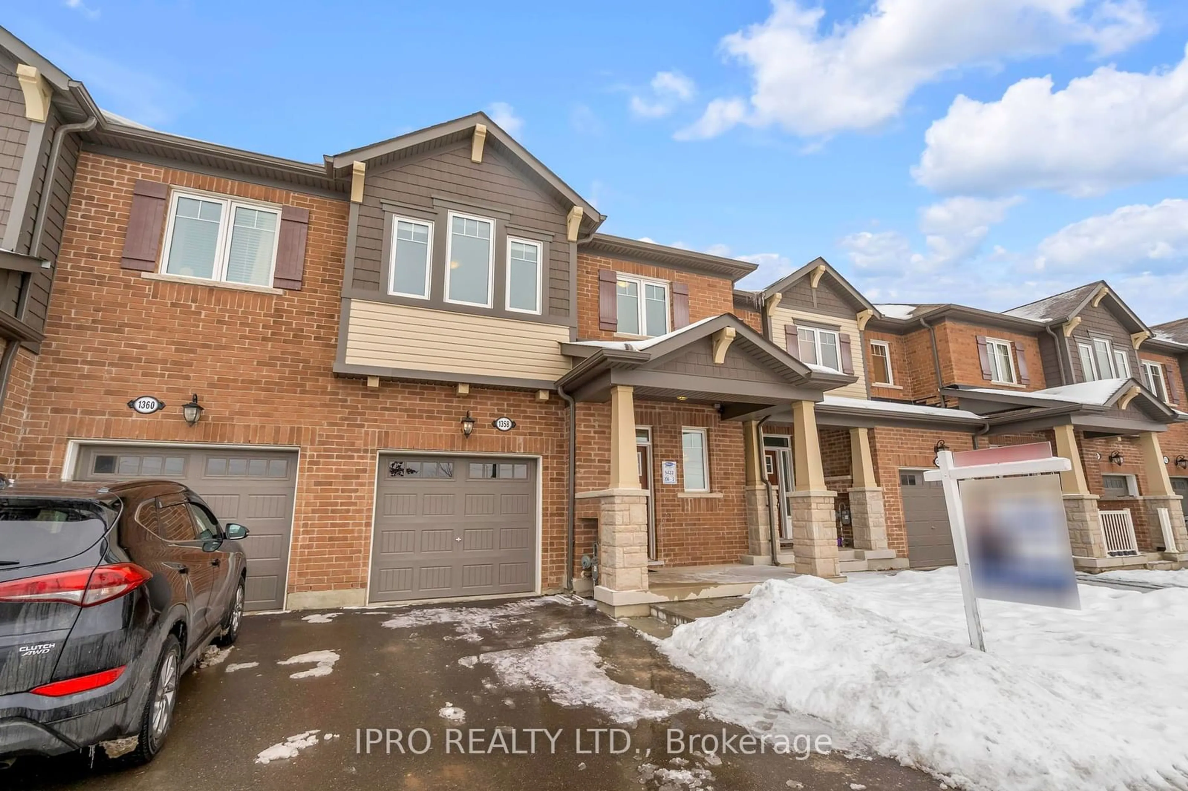 Home with brick exterior material, street for 1358 Sycamore Gdns, Milton Ontario L9T 2X5