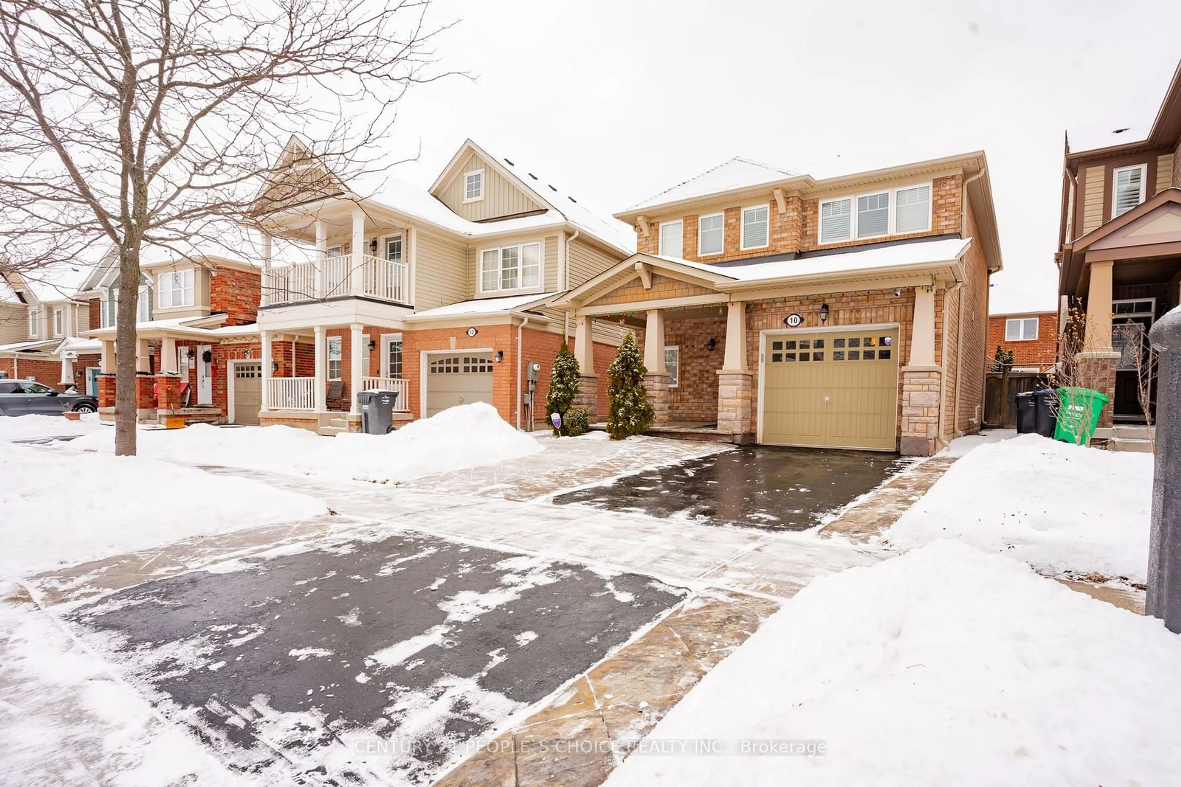 Home with brick exterior material, street for 10 Clenston Rd, Brampton Ontario L7A 0P6