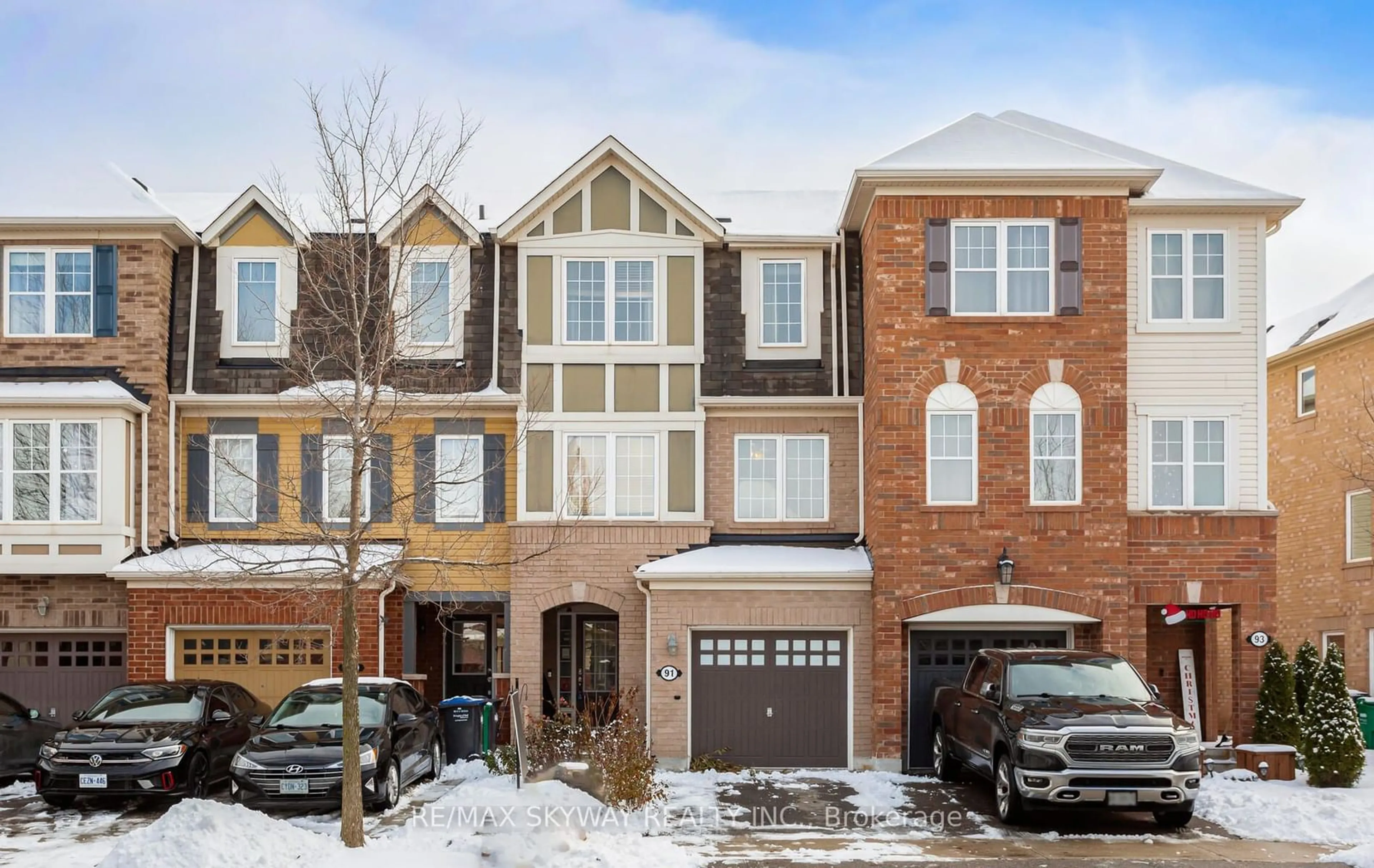 Home with brick exterior material, street for 91 Bevington Rd, Brampton Ontario L7A 0R7