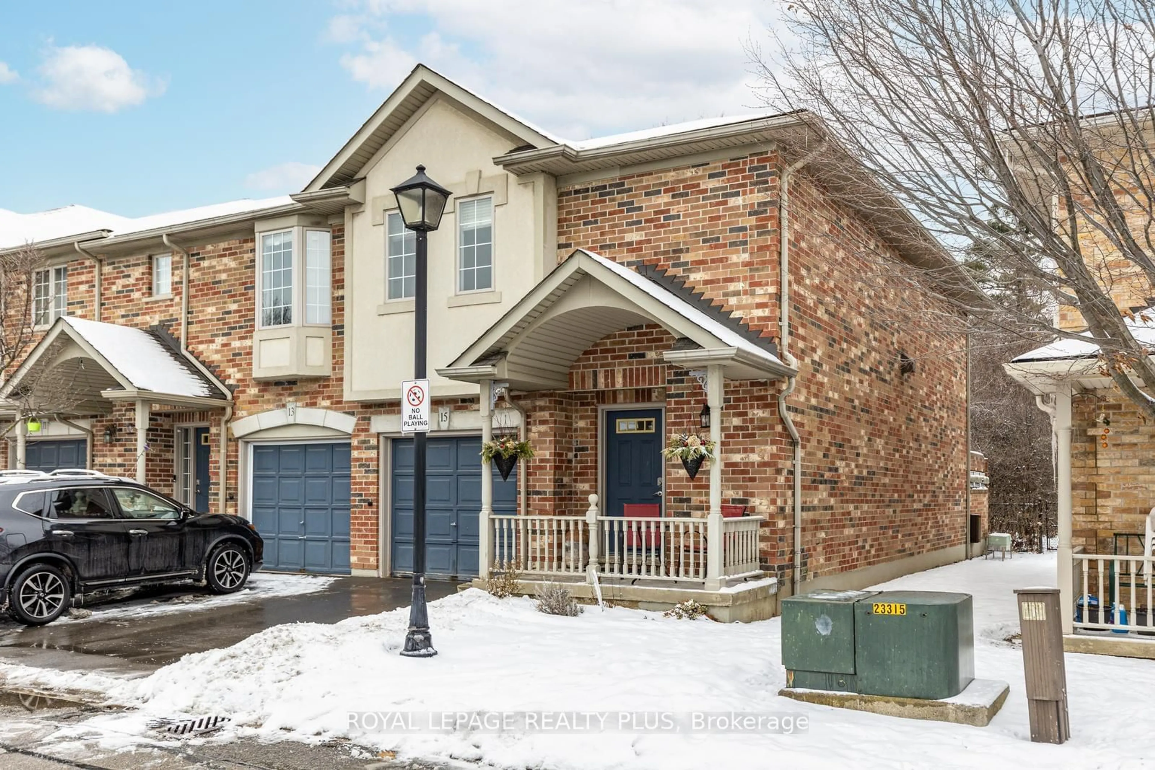 Home with brick exterior material, street for 7385 Magistrate Terr #15, Mississauga Ontario L5W 1W8