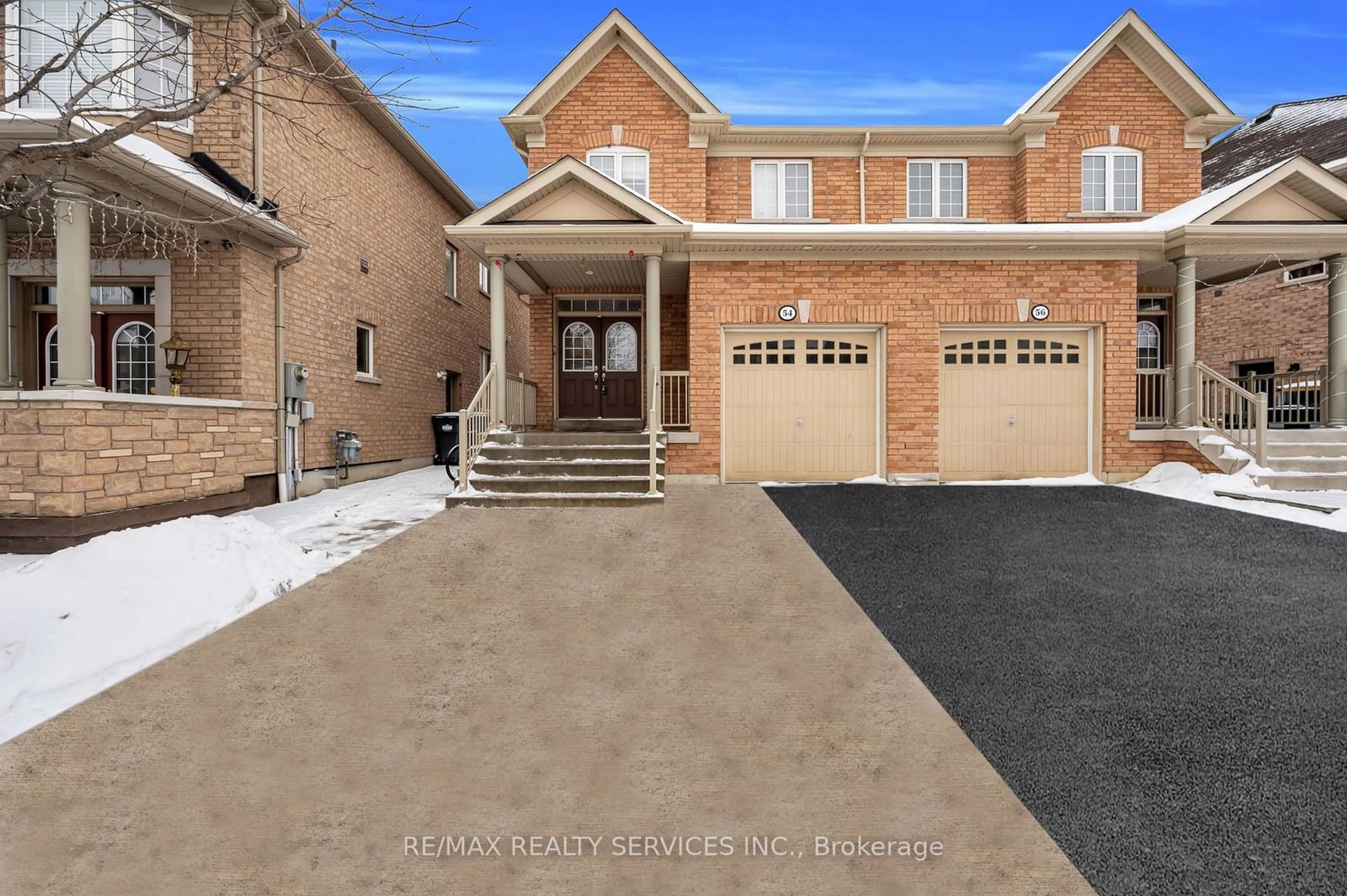 Home with brick exterior material, street for 54 Delambray St, Brampton Ontario L6R 3R2