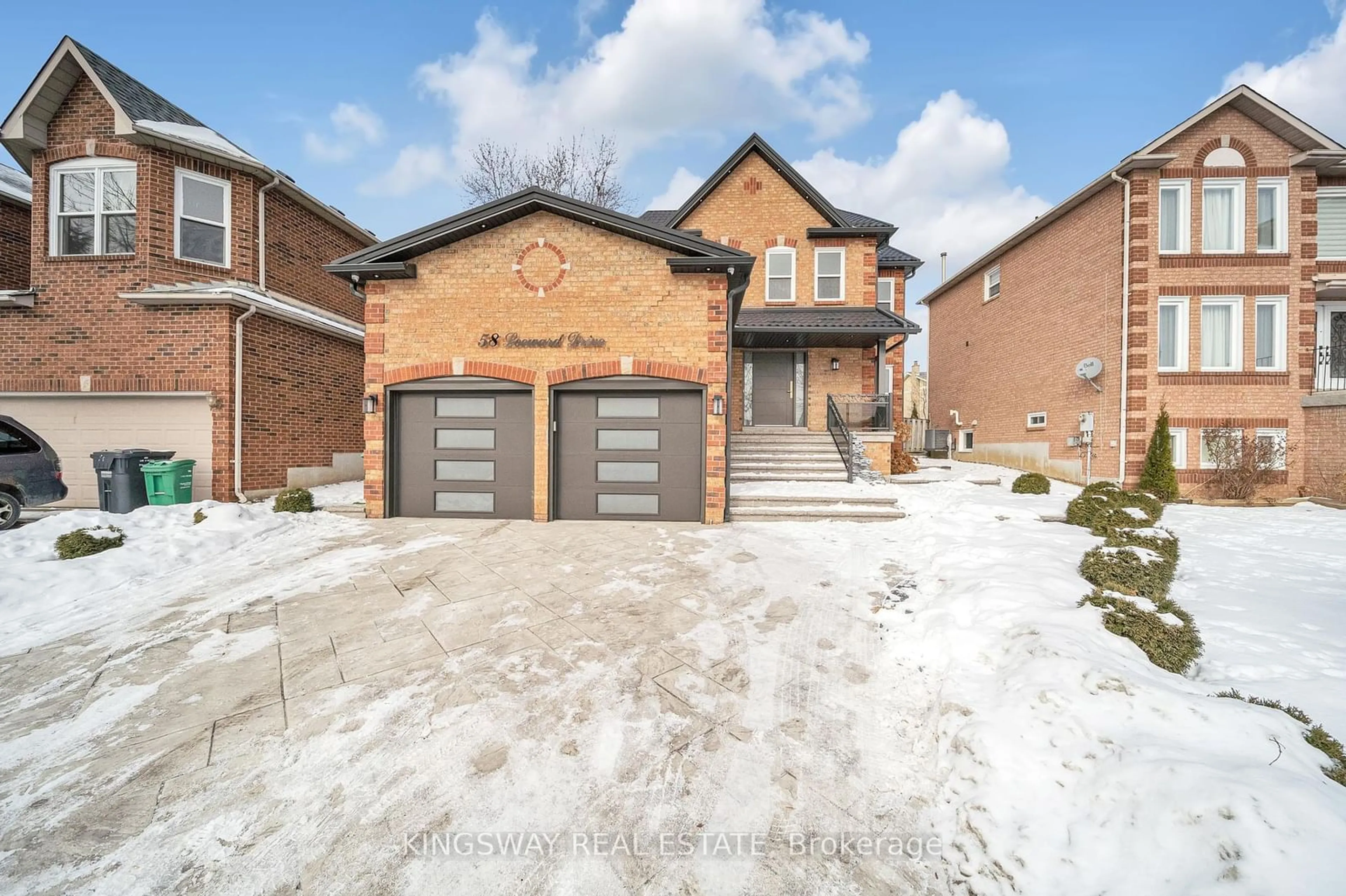 Home with brick exterior material, street for 58 Leeward Dr, Brampton Ontario L6S 5V8