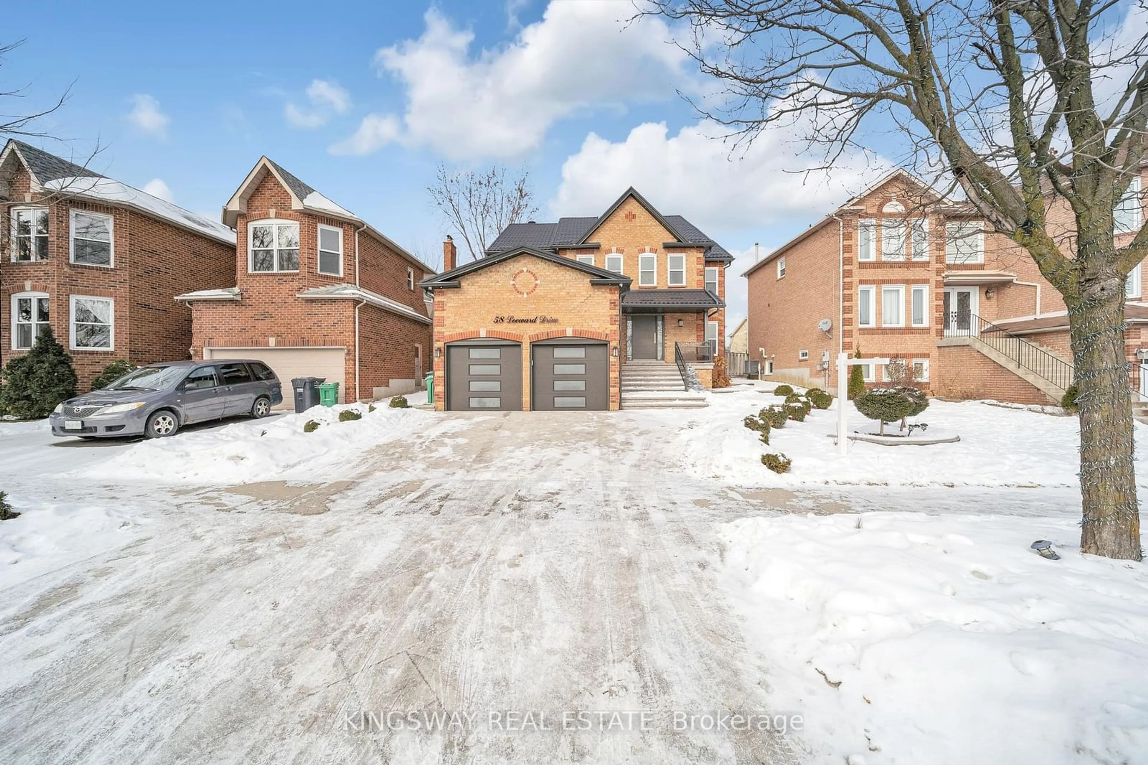 Home with brick exterior material, street for 58 Leeward Dr, Brampton Ontario L6S 5V8