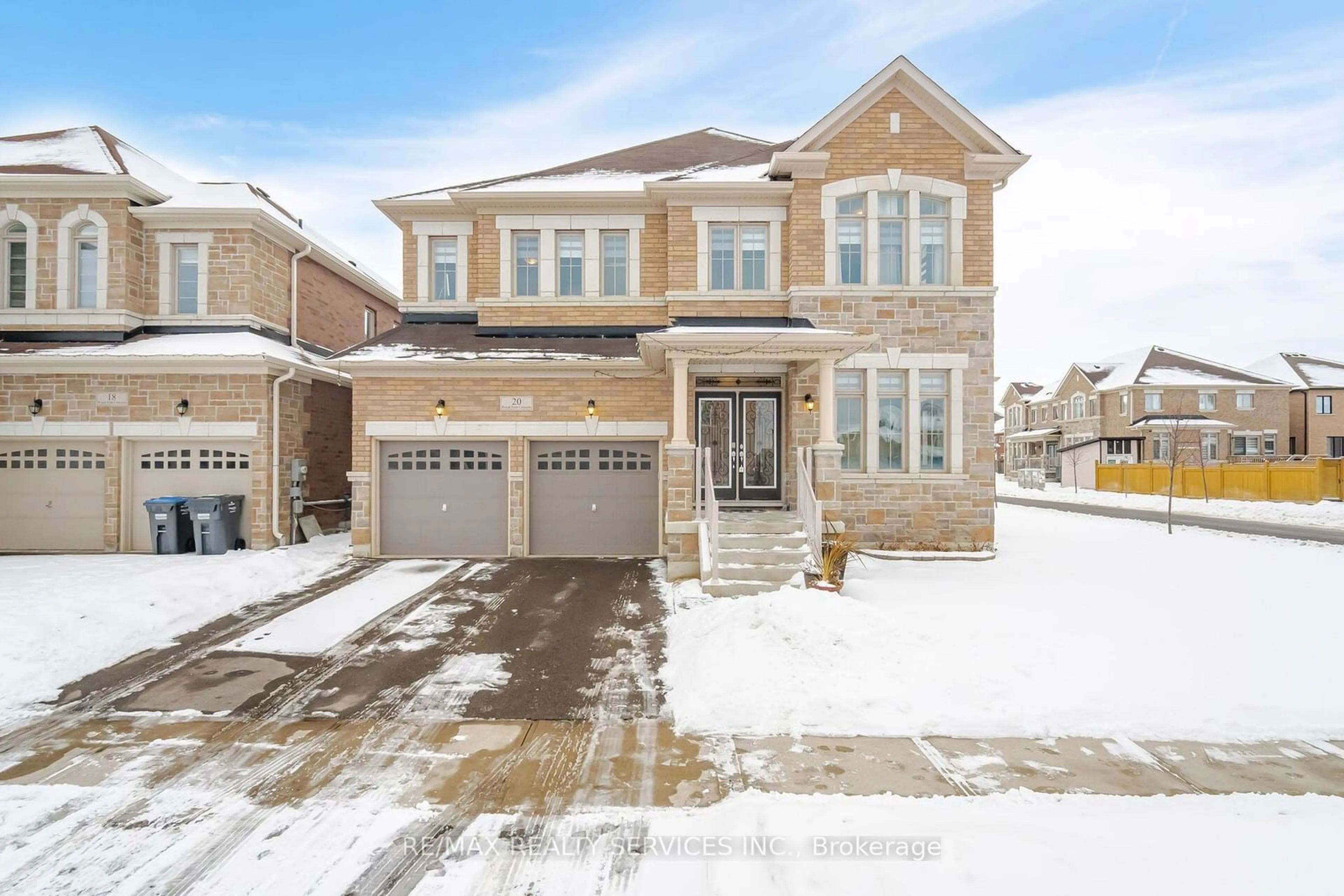 Home with brick exterior material, street for 20 Royal Fern Cres, Caledon Ontario L7C 4G7