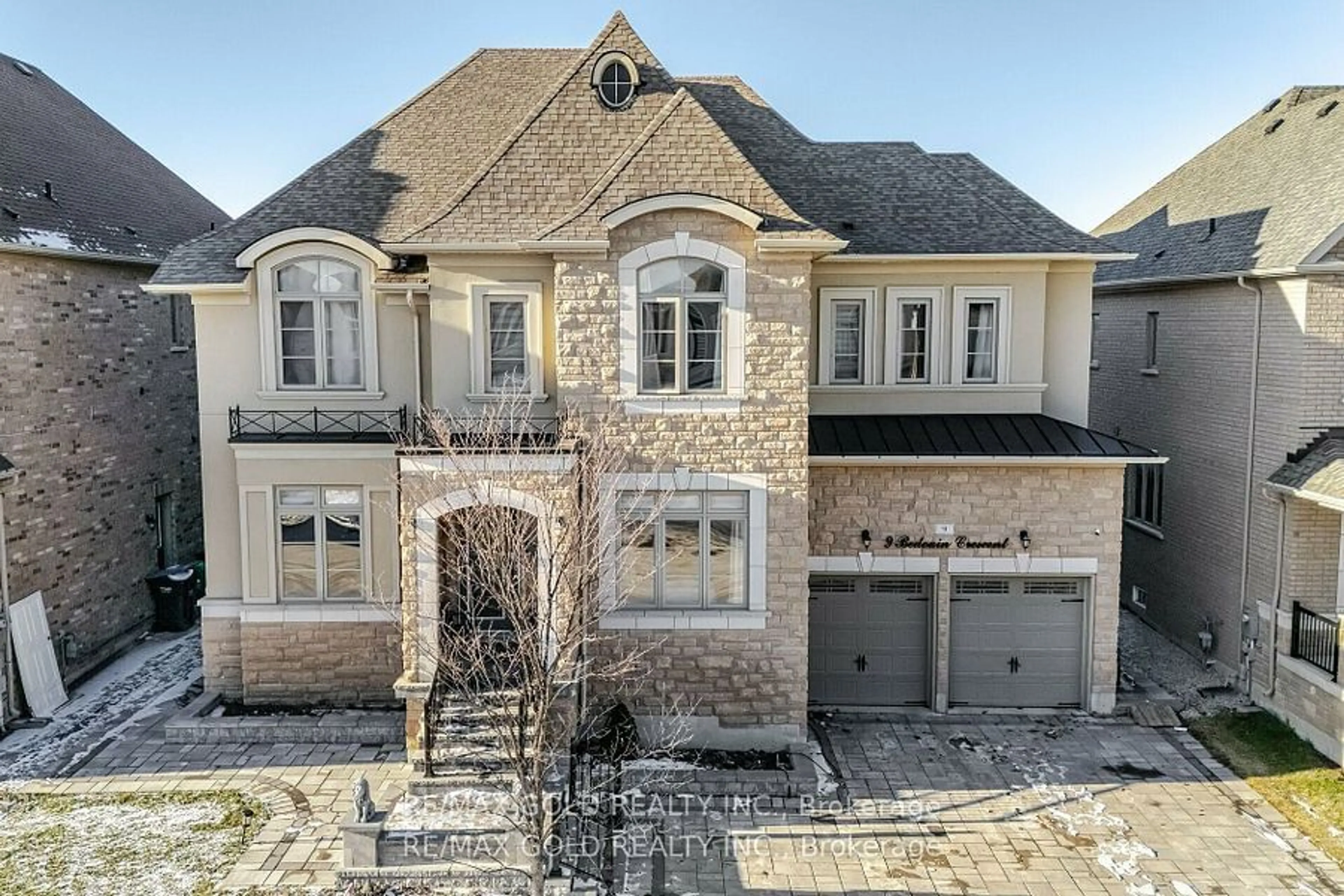 Home with brick exterior material, street for 9 Bedouin Cres, Brampton Ontario L6P 4H3