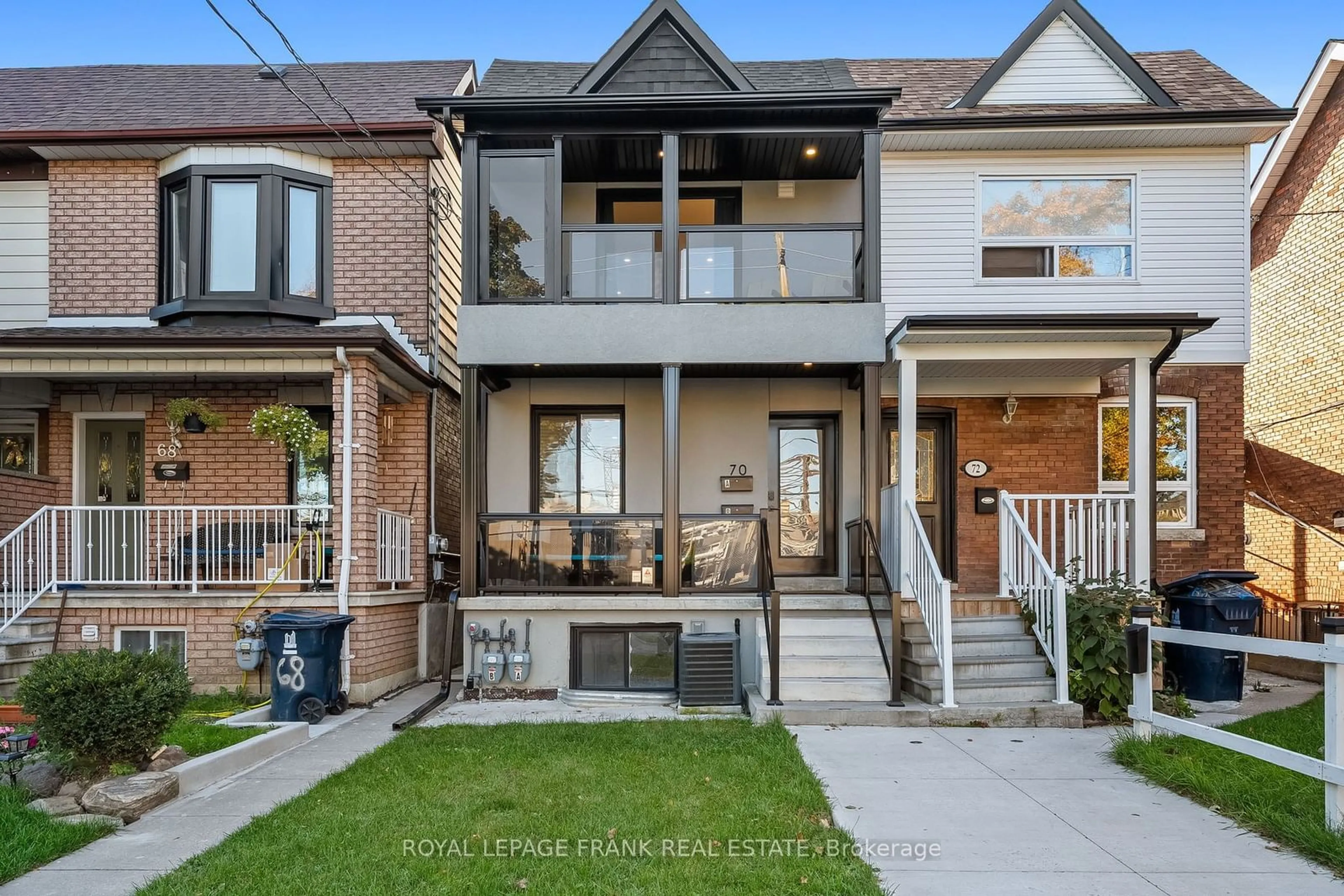 Home with brick exterior material, street for 70 Wiltshire Ave, Toronto Ontario M6N 2V9