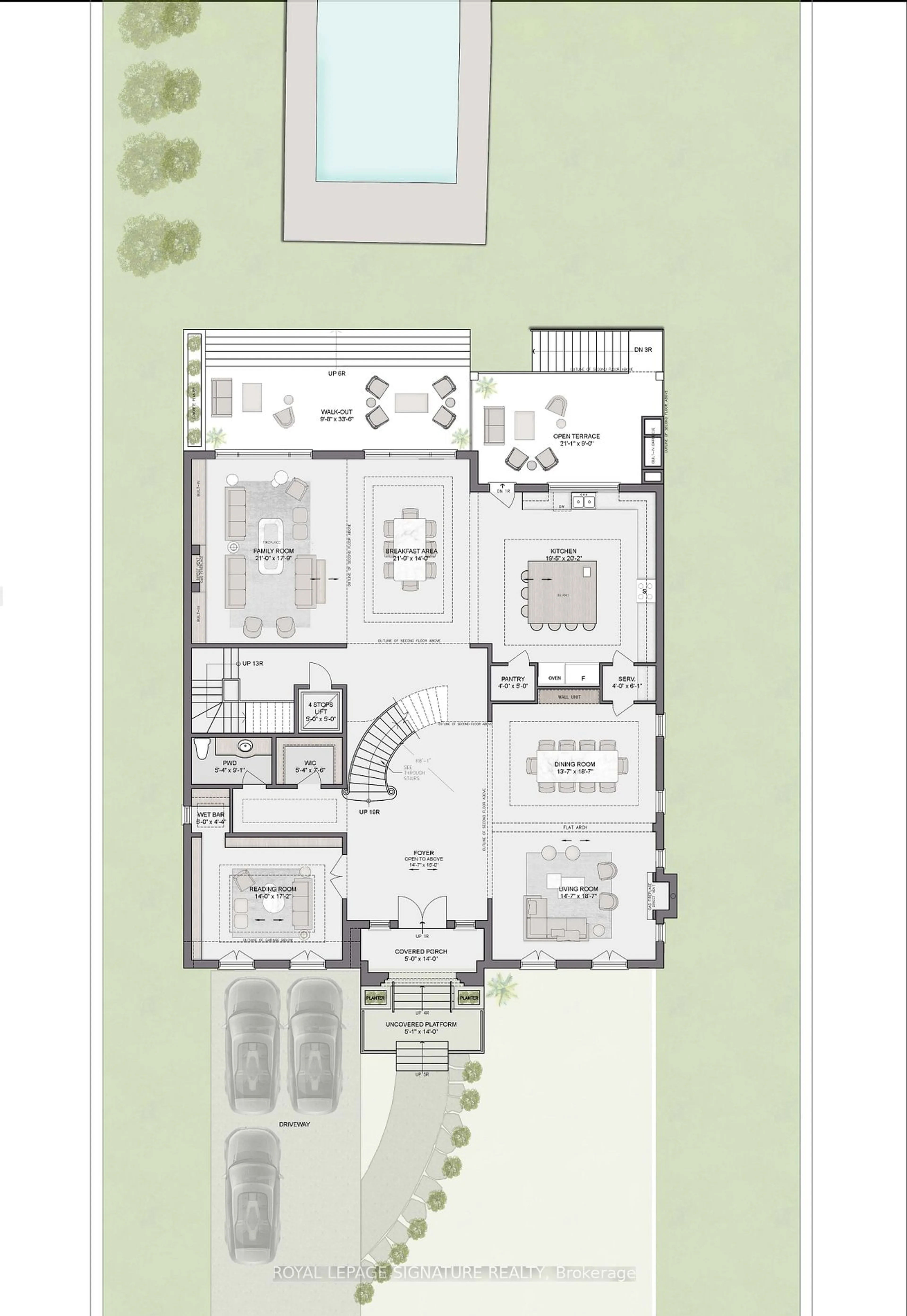 Floor plan for 581 Maplehurst Ave, Oakville Ontario L6L 4Y8