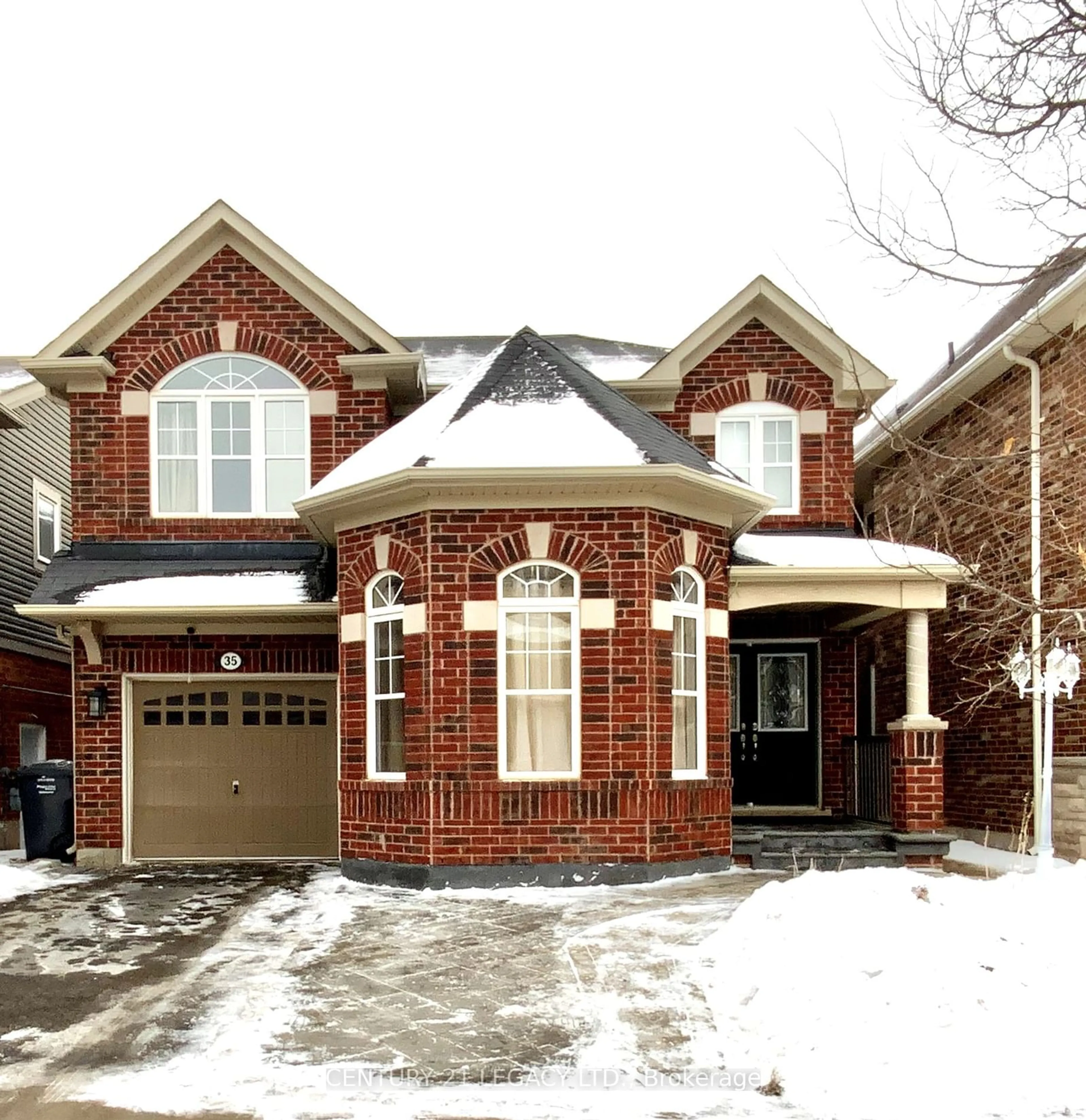 Home with brick exterior material, street for 35 Donomore Dr, Brampton Ontario L7A 0S2