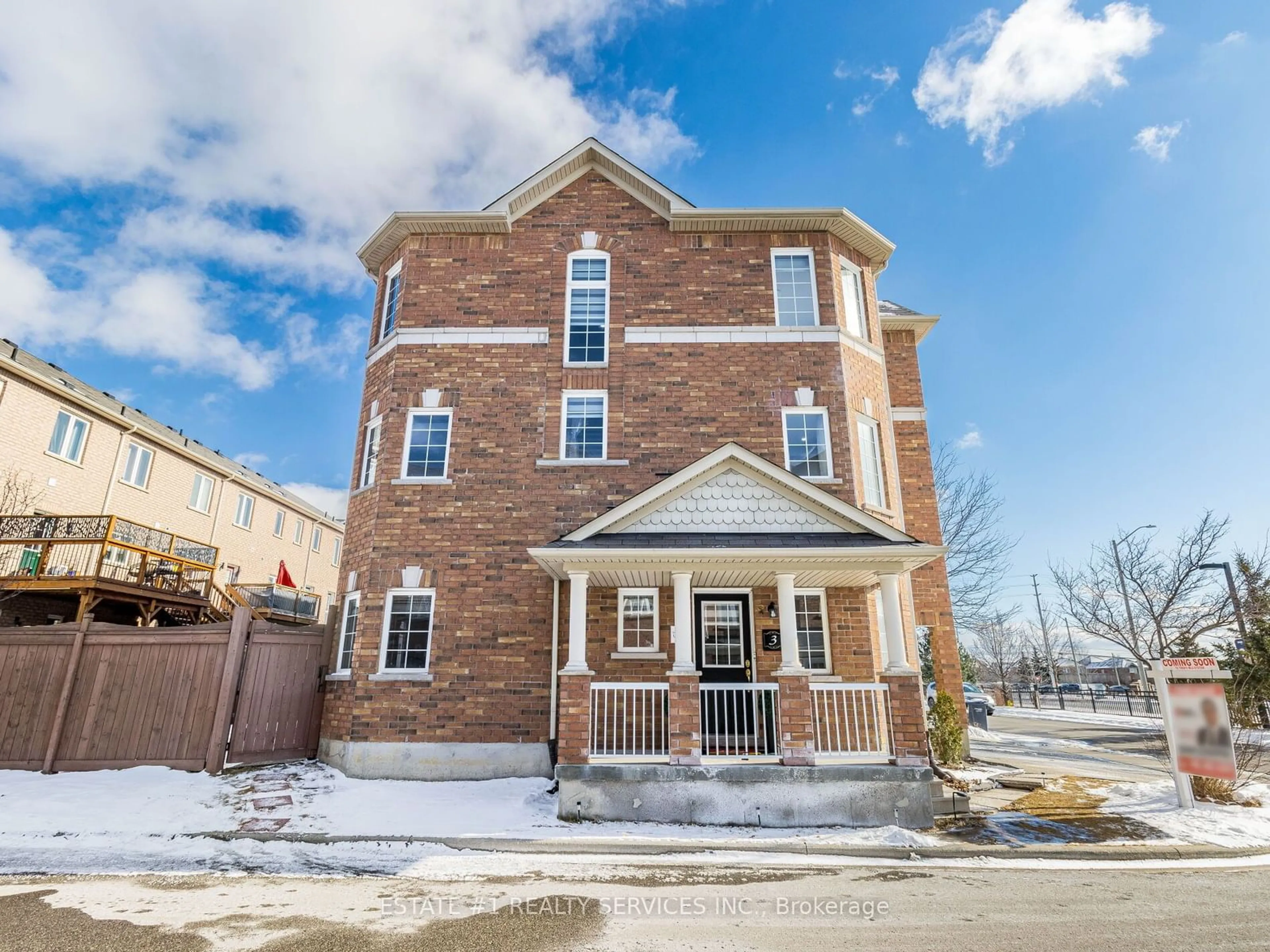 Home with brick exterior material, street for 3 October Pl, Brampton Ontario L6Y 0R6