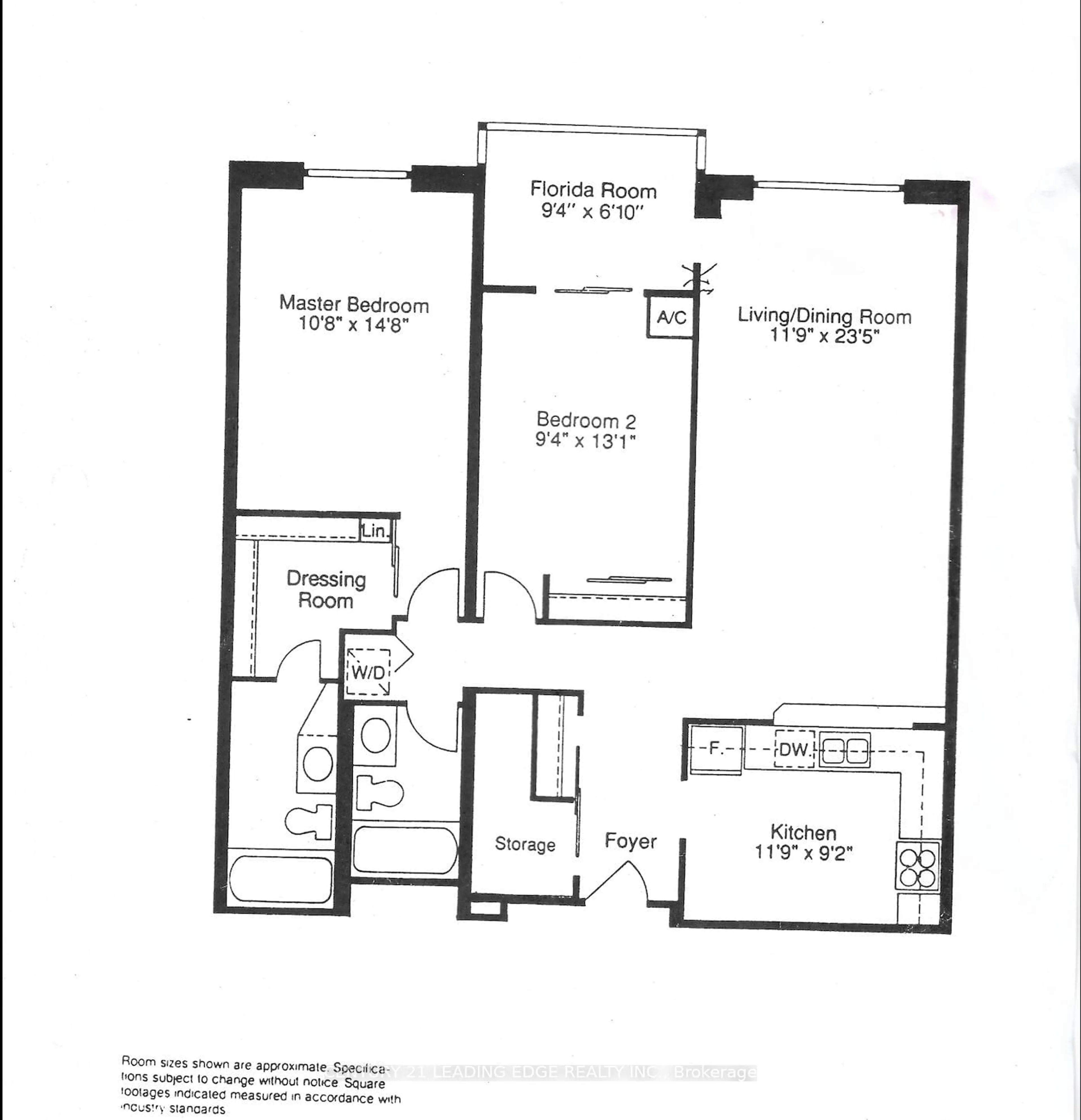 Floor plan for 1485 Lakeshore Rd #115, Mississauga Ontario L5E 3G2